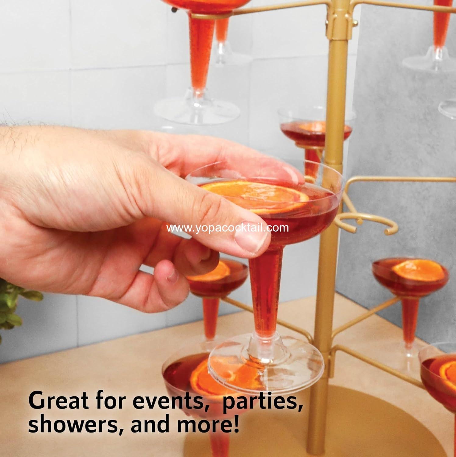 Wholesale Cocktail Tree Stand, 3-Tier Wine Glass Flight Tasting Display for 12 Holders - Perfect for Champagne, Cocktails, Martinis, Margaritas at Weddings, Bridal Showers, Mimosa Bars & Events (Gold) Supplier Wholesale Cocktail Tree Stand, 3-Tier Wine Glass Flight Tasting Display for 12 Holders - Perfect for Champagne, Cocktails, Martinis, Margaritas at Weddings, Bridal Showers, Mimosa Bars & Events (Gold) Supplier