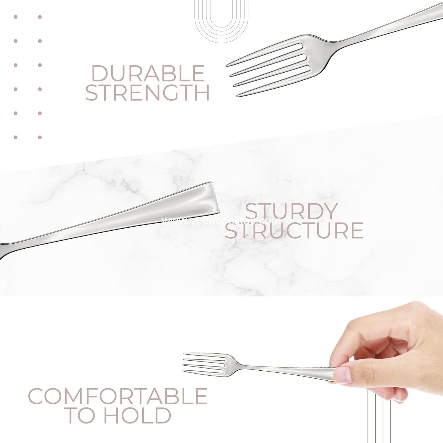 Wholesale Heavy Duty Plastic Mini Forks 100CT Premium Silver Look Dessert Tasting Forks Supplier Wholesale Heavy Duty Plastic Mini Forks 100CT Premium Silver Look Dessert Tasting Forks Supplier