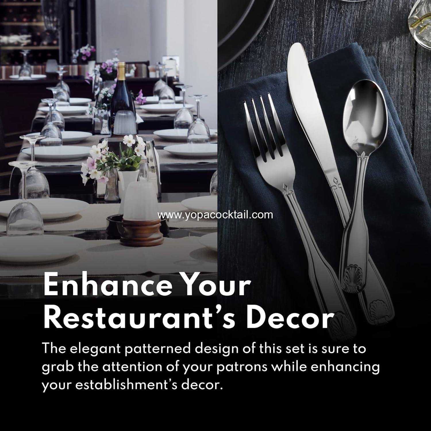 Wholesale Oyster Fork Set, 18/0 Stainless Steel Slimline Pattern, 5.4-Inch, Pack of 12 Manufacturer