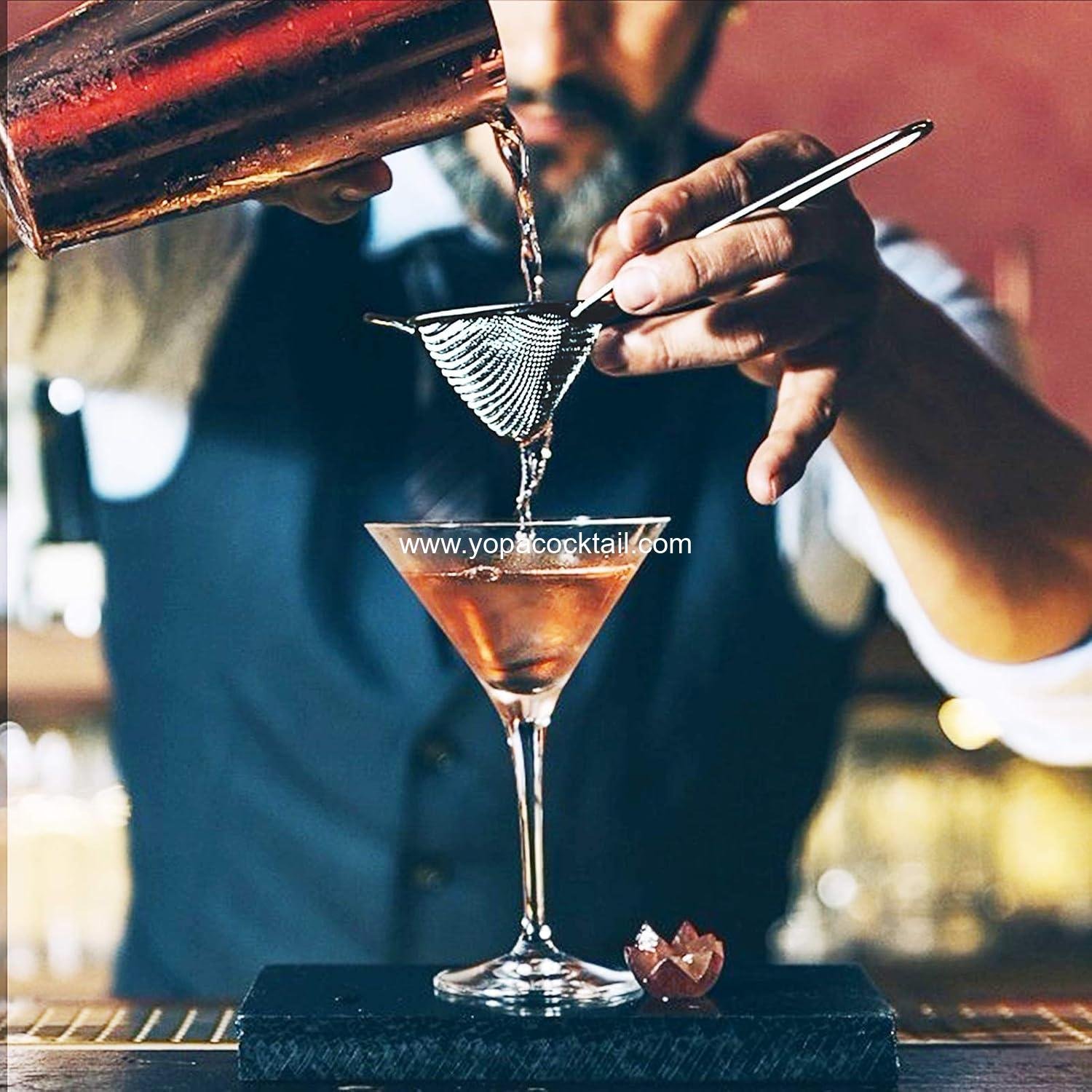 Wholesale Cocktail Strainer Set - Stainless Steel Bartender Tools, Includes Hawthorne Strainer, Julep Strainer, and Conical Fine Mesh Strainer - Factory Wholesale Cocktail Strainer Set - Stainless Steel Bartender Tools, Includes Hawthorne Strainer, Julep Strainer, and Conical Fine Mesh Strainer - Factory