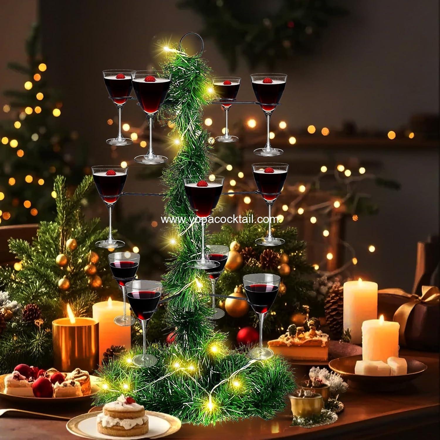 Wholesale Cocktail Tree Stand - 3 Tier Drink Holder for 12 Champagne, Martini, Margarita Cups - Ideal for Graduation, Bridal Showers, Birthdays, Housewarmings, and Bachelorette Parties Supplier