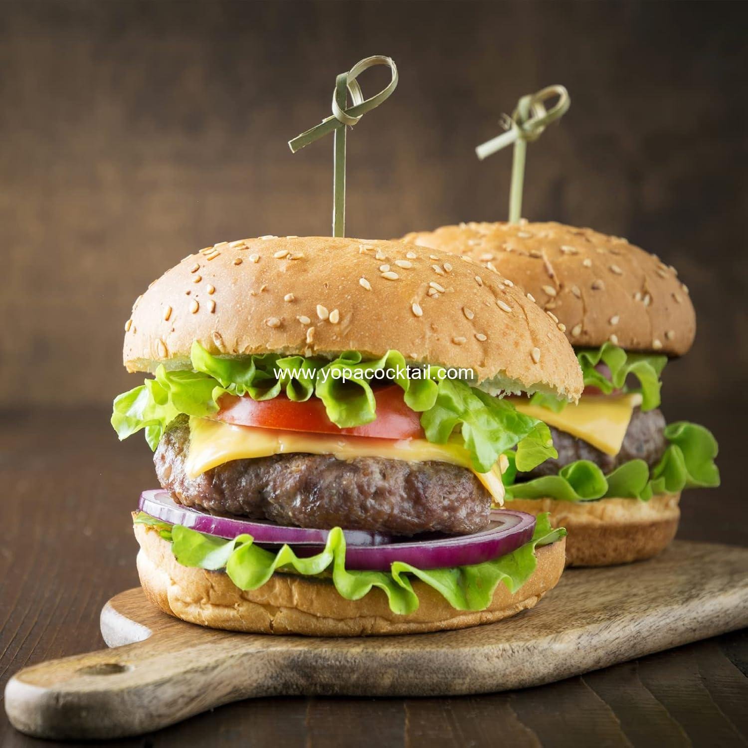 Wholesale 200PCS Bamboo Cocktail Picks 4.7 Inch Skewers for Appetizers Fancy Toothpicks Decorative Knot Sticks for Party Drinks Fruit Charcuterie Boards Accessories Supplier Wholesale 200PCS Bamboo Cocktail Picks 4.7 Inch Skewers for Appetizers Fancy Toothpicks Decorative Knot Sticks for Party Drinks Fruit Charcuterie Boards Accessories Supplier