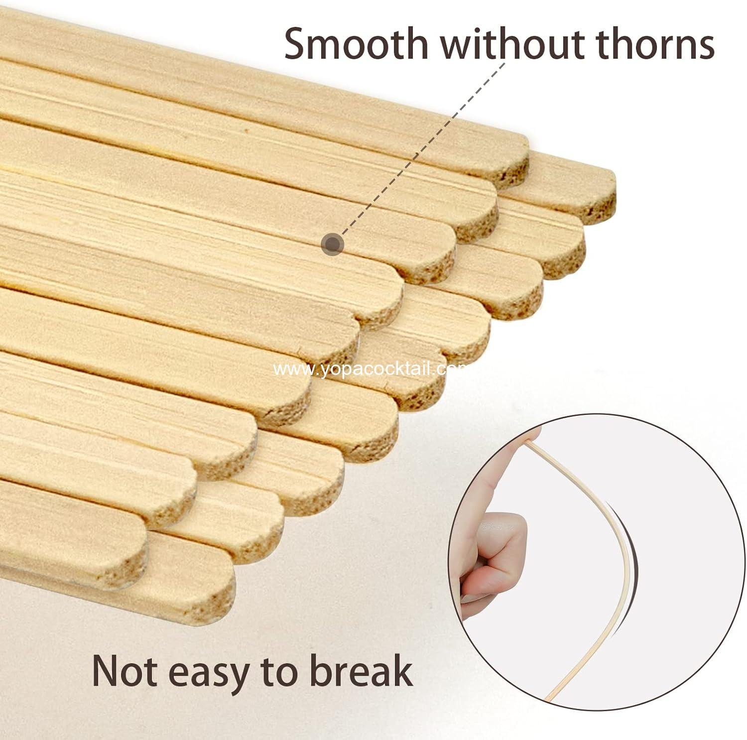 Wholesale 500Pcs Bamboo Coffee Stirrers Individually Wrapped – 5.5 Inch Coffee Stir Sticks for Bar, Disposable Coffee and Cocktail Stir Sticks Supplier