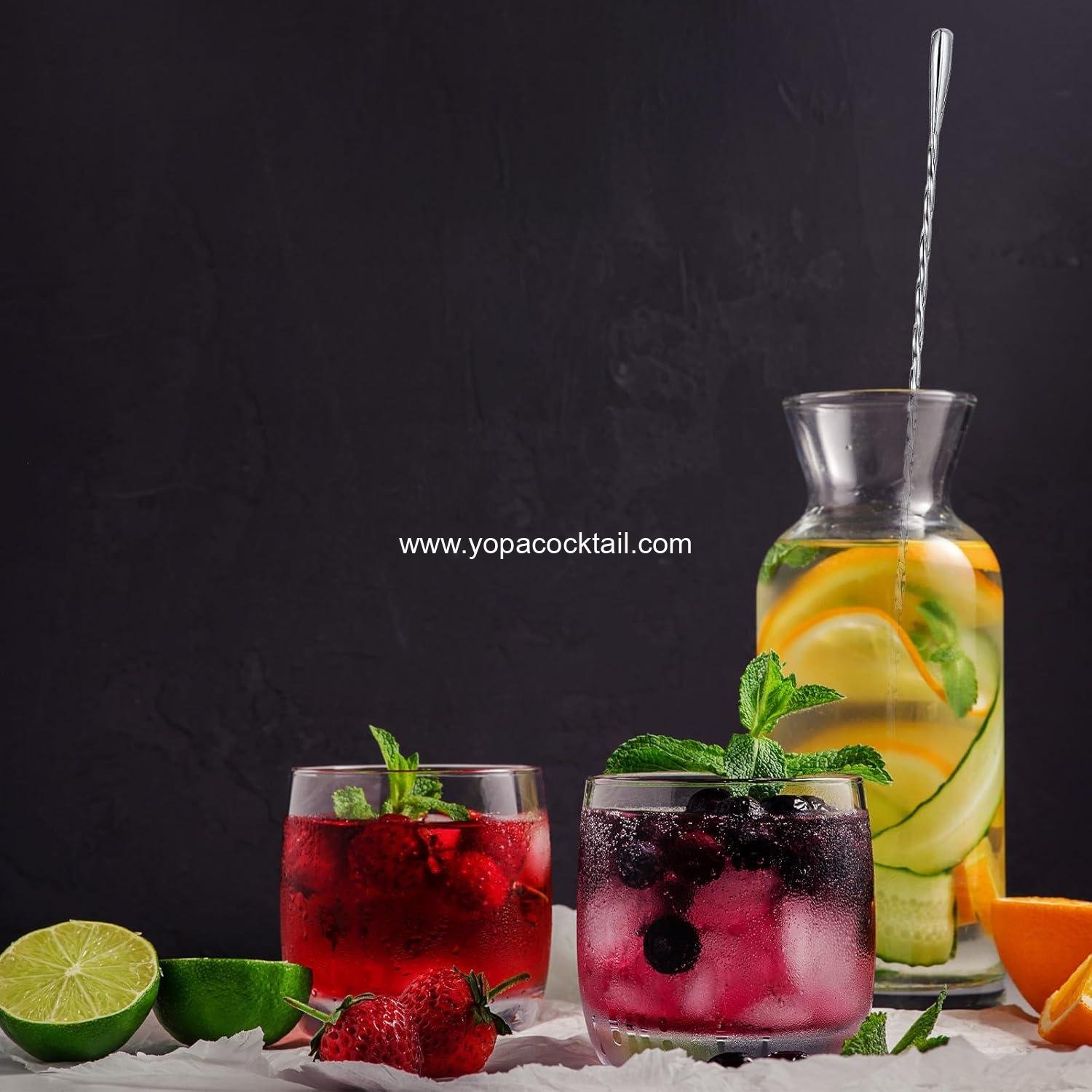 Wholesale 8 Pcs 12 Inch Cocktail & Coffee Spoons - Long Handle Stainless Steel Mixing Tool for Baristas and Bartenders (Silver) - Supplier Wholesale 8 Pcs 12 Inch Cocktail & Coffee Spoons - Long Handle Stainless Steel Mixing Tool for Baristas and Bartenders (Silver) - Supplier