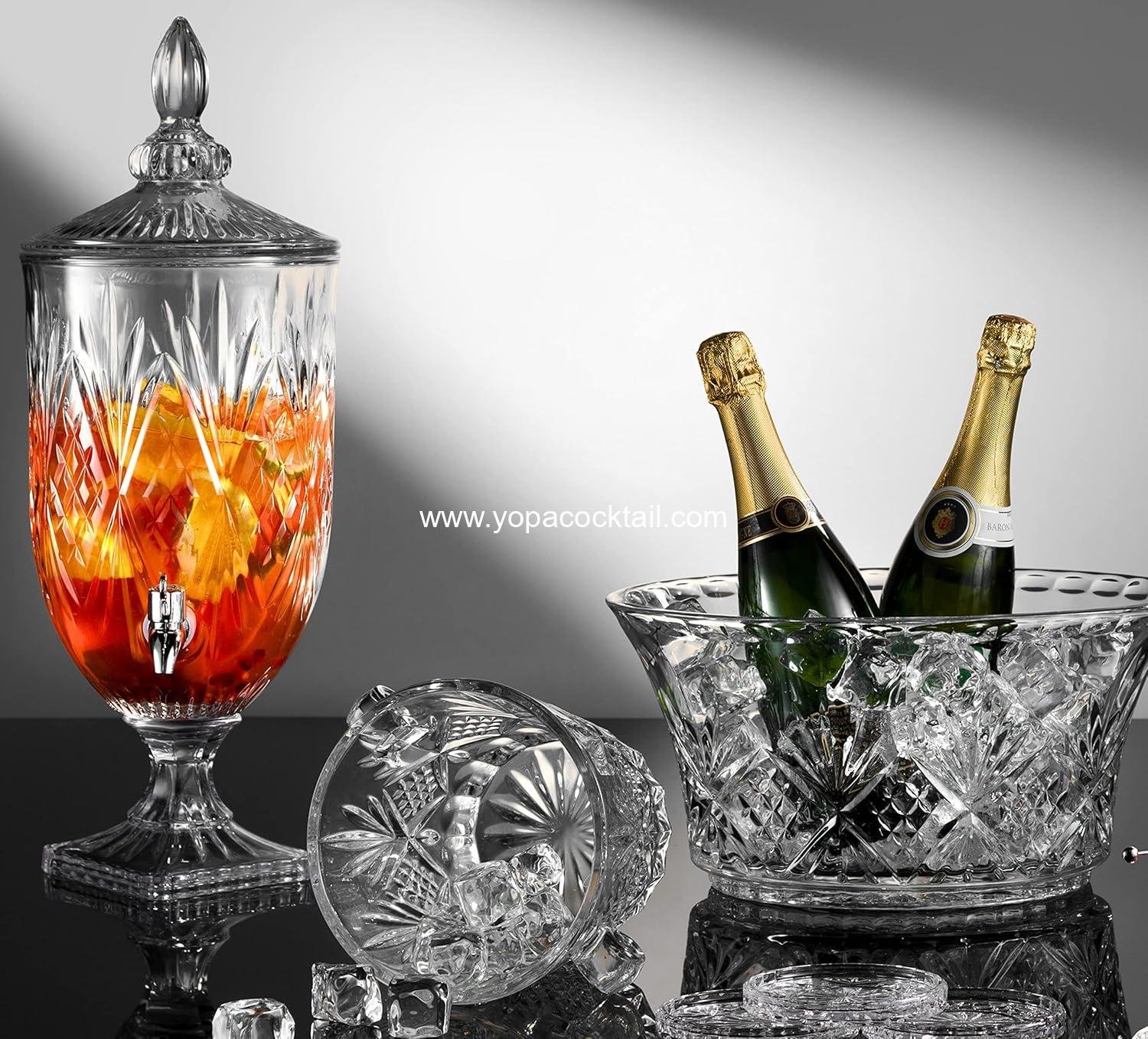 Wholesale Iced Beverage Dispenser - 1 Gallon Dublin Crystal Collection Supplier
