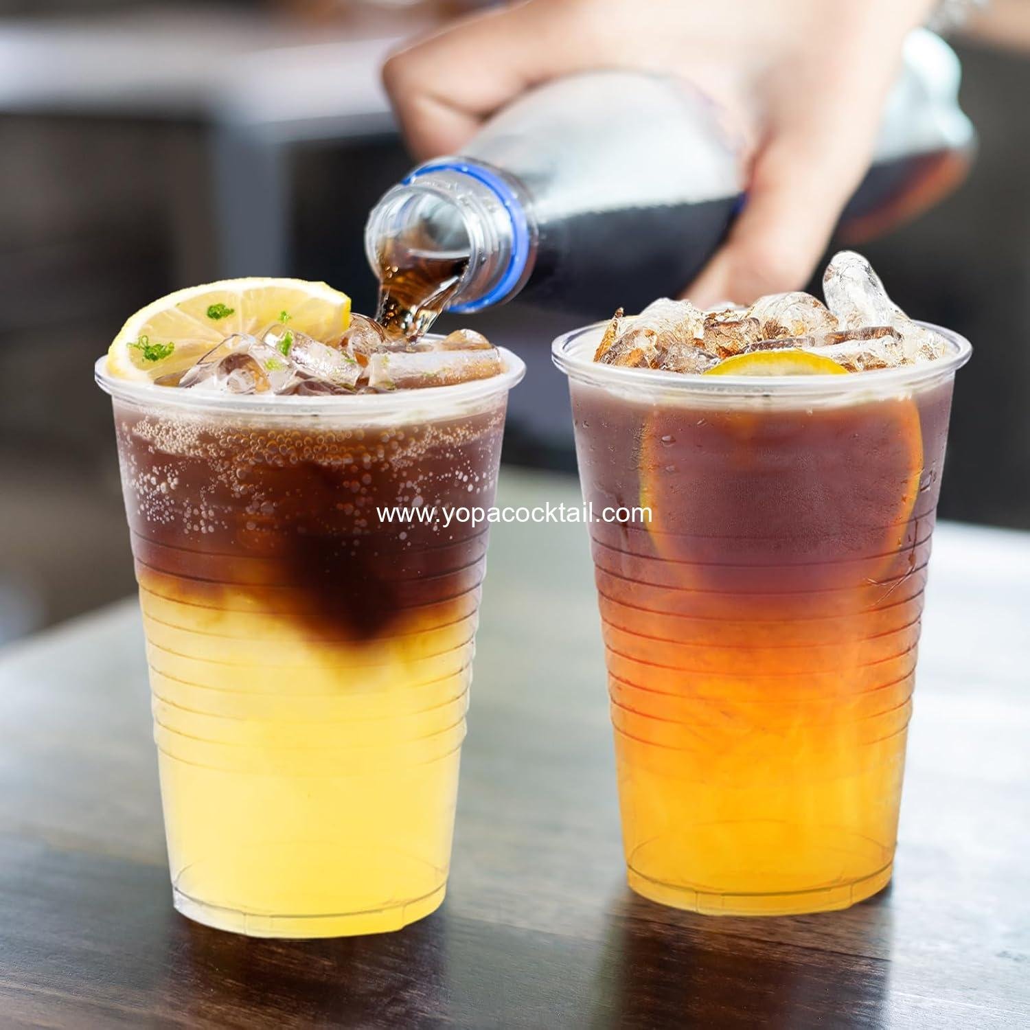 Wholesale 1000 Pack 9 oz Clear Plastic Cups - Disposable Cocktail Cups for Parties, Picnics, and Ceremonies - Supplier