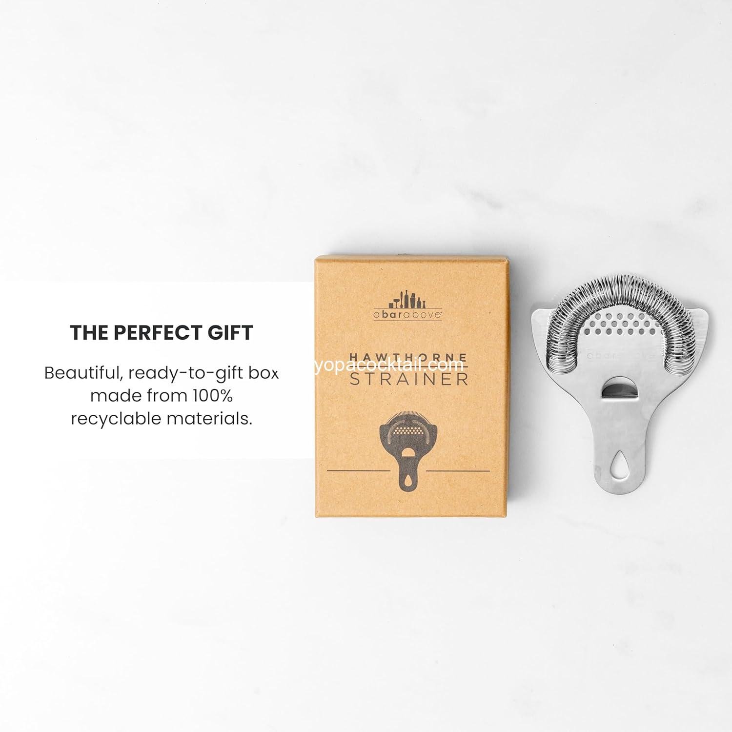 Wholesale Hawthorne Strainer for Cocktails with High-Density Spring and Mirrored Stainless Steel Finish, Drink Strainer for Boston Shakers and Mixing Glasses, OEM Supplier Wholesale Hawthorne Strainer for Cocktails with High-Density Spring and Mirrored Stainless Steel Finish, Drink Strainer for Boston Shakers and Mixing Glasses, OEM Supplier