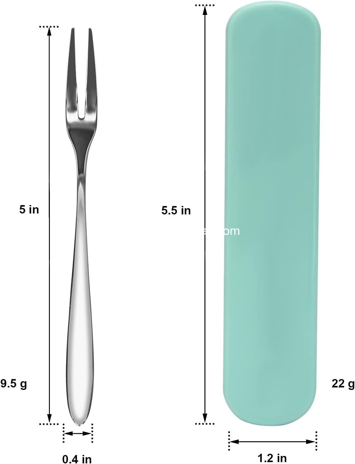 Wholesale 4pcs Quality Metal Forks Gift Set for Olives, Prawns, Antipasti, Cheese, Dessert, Cake, Fruit Salad, Appetizers, Cocktails, Crab, Escargot – Cute 304 Stainless Steel Silver Forks, Mirror-Polished, Dishwasher-Safe, Supplier