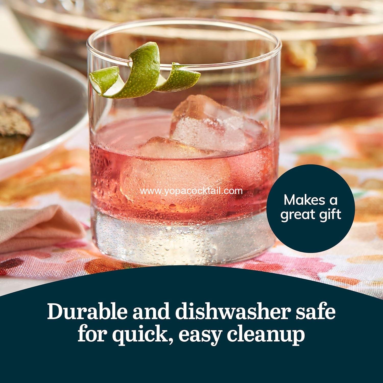 Wholesale Heavy Base Rocks Glasses Set of 12, Elegant Old Fashioned Glasses for Whiskey and Cocktails - Supplier