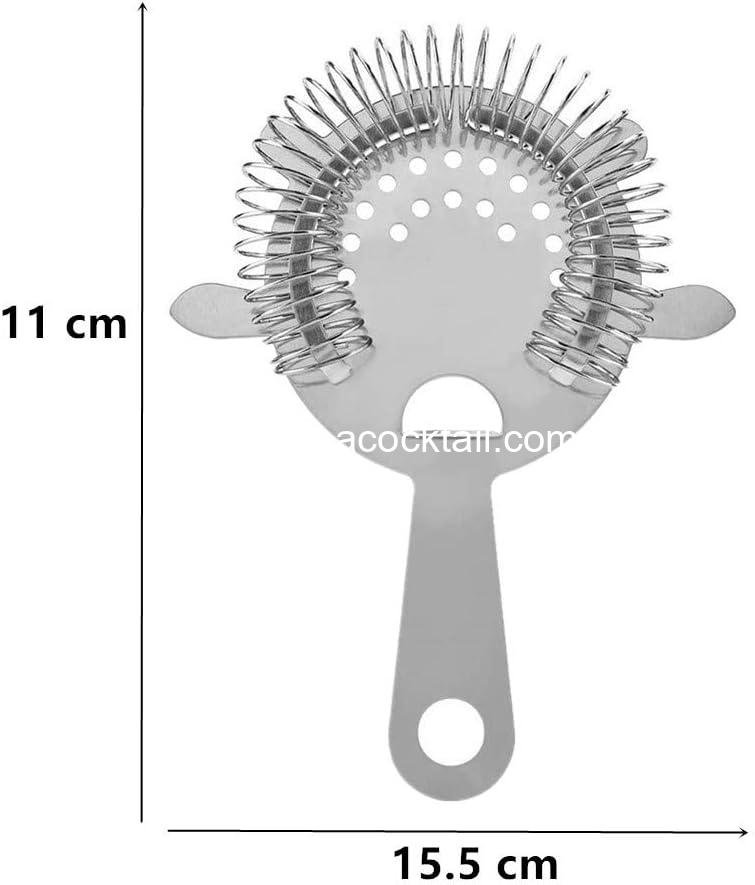 Wholesale 2-Pack Stainless Steel Cocktail Strainer Filter Tool for Bar and Restaurant - Supplier Wholesale 2-Pack Stainless Steel Cocktail Strainer Filter Tool for Bar and Restaurant - Supplier