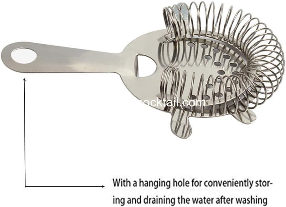 Wholesale 2-Pack Stainless Steel Cocktail Strainer Filter Tool for Bar and Restaurant - Supplier Wholesale 2-Pack Stainless Steel Cocktail Strainer Filter Tool for Bar and Restaurant - Supplier
