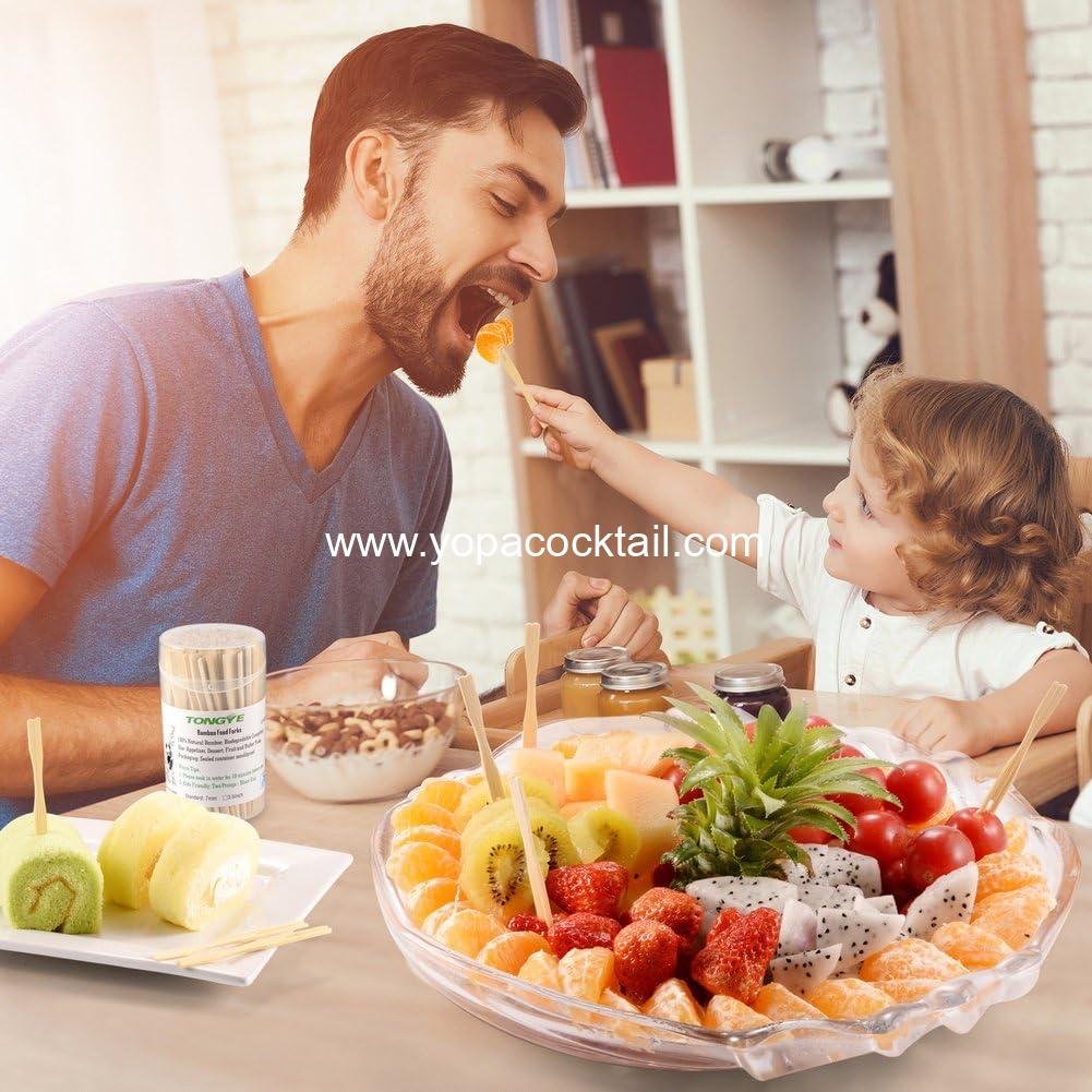 Wholesale Mini Bamboo Forks 3.5 Inch - Cocktail Appetizer Forks, Small Wooden Forks for Fruit, Disposable Tiny Food Picks for Parties, Charcuterie Accessories, 110 Pieces, Supplier Wholesale Mini Bamboo Forks 3.5 Inch - Cocktail Appetizer Forks, Small Wooden Forks for Fruit, Disposable Tiny Food Picks for Parties, Charcuterie Accessories, 110 Pieces, Supplier