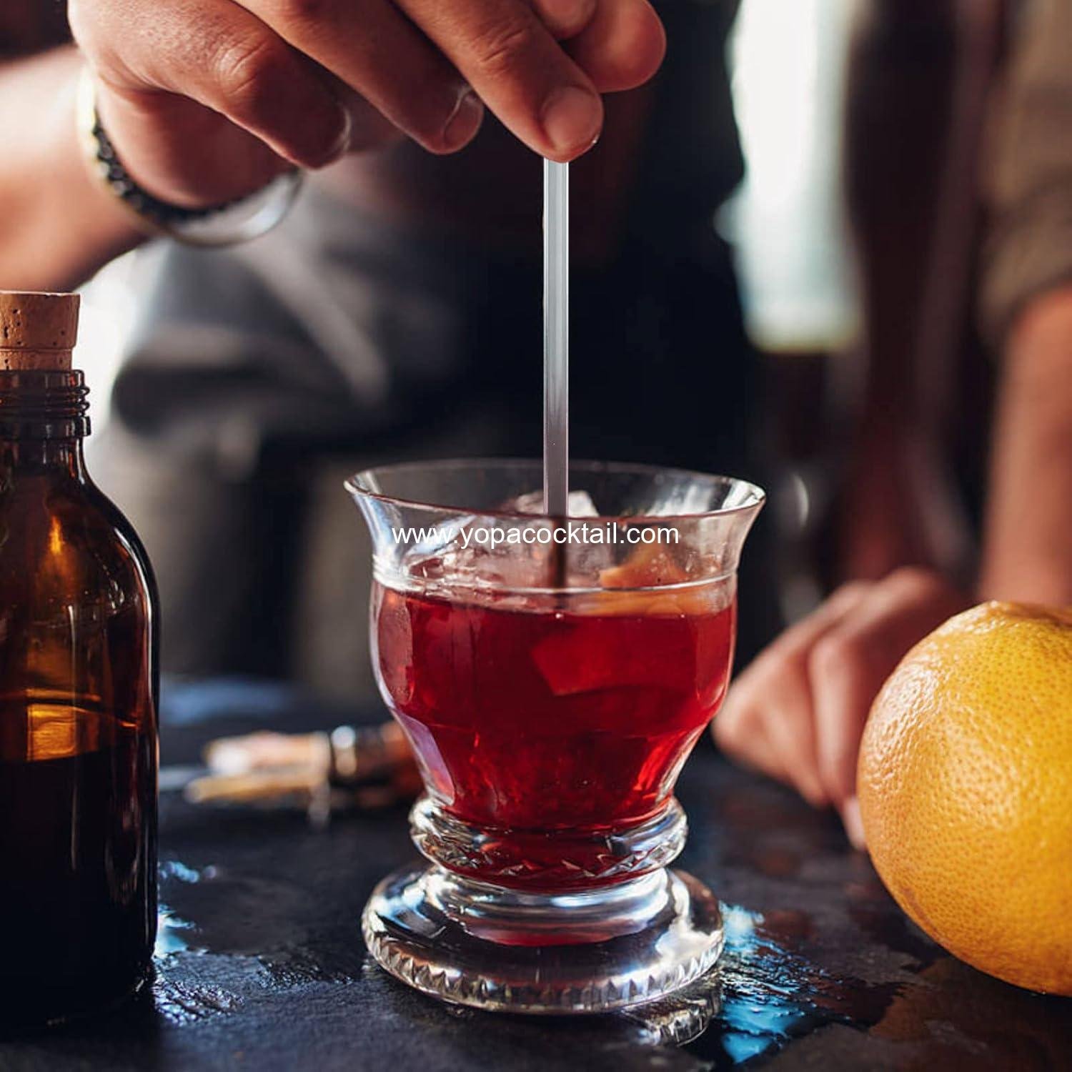 Wholesale 50-PCS Clear Plastic Swizzle Sticks 7.24 Inch - Crystal Cake Pops, Cocktail and Coffee Drink Stirrers, Stir Sticks - Supplier