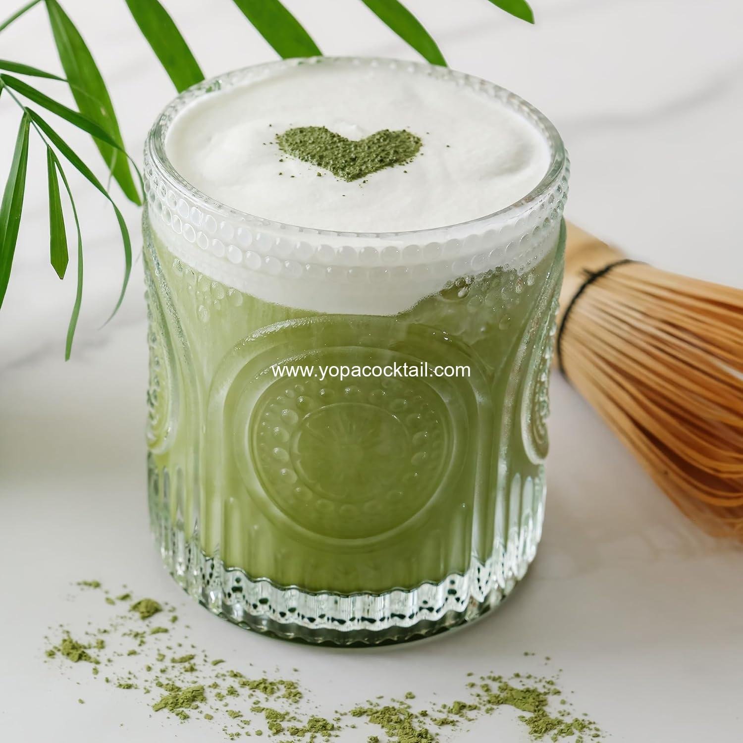 Wholesale Ribbed Retro Arch Floral Clear Drinking Glasses Set of 6 (10 oz) Vintage Cocktail and Juice Glasses, Water Cups - Great Hostess Gift for New Homeowners Supplier