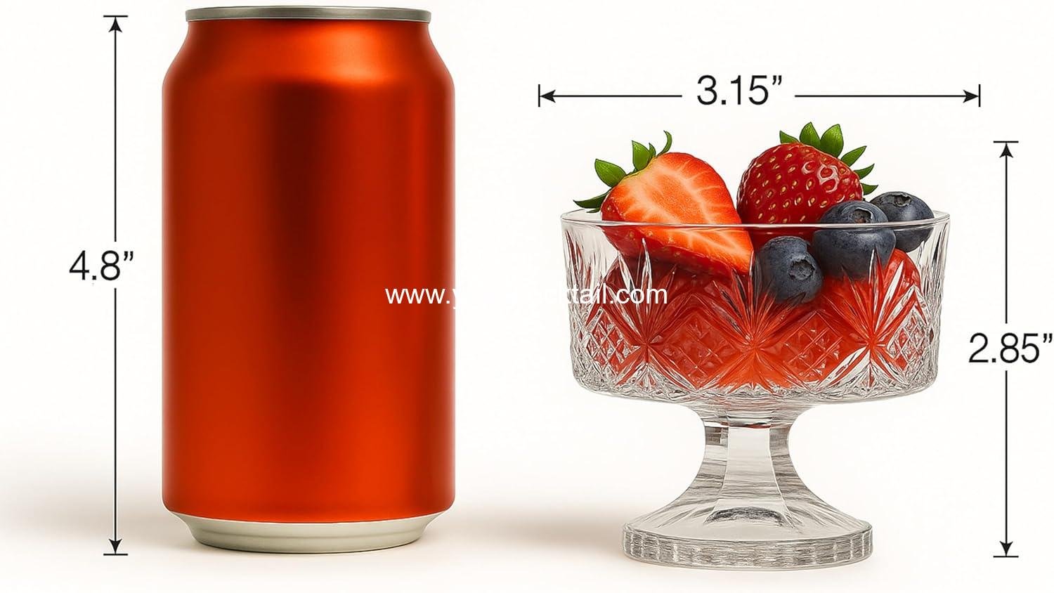 Wholesale Clear 16-Piece Dublin Trifle Glass Set - Supplier