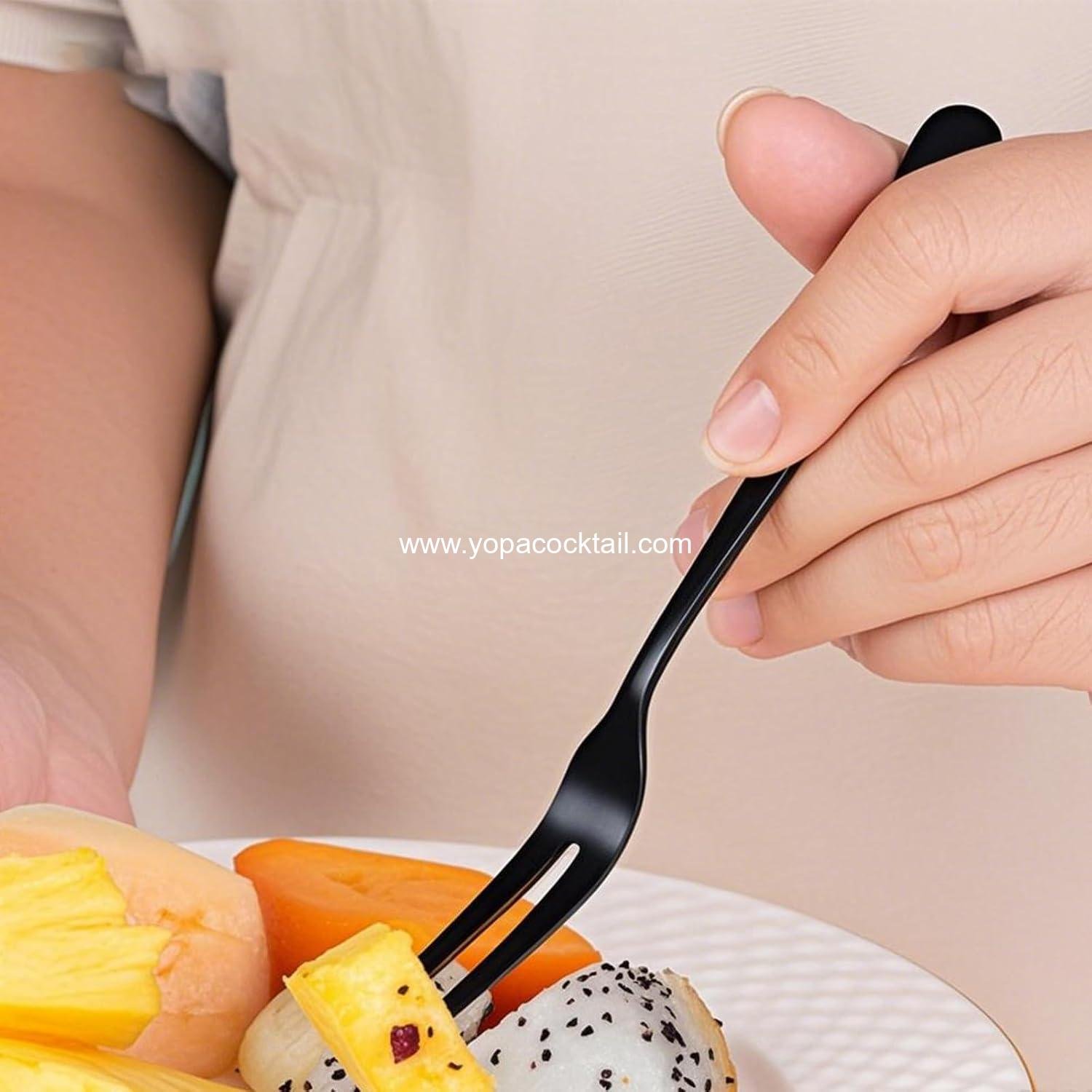 Wholesale 2-Prong Stainless Steel Forks, Escargot Tasting Appetizer Forks for Cocktail, Salad, and Fruit, Set of 10, 5 Inches, Supplier Wholesale 2-Prong Stainless Steel Forks, Escargot Tasting Appetizer Forks for Cocktail, Salad, and Fruit, Set of 10, 5 Inches, Supplier