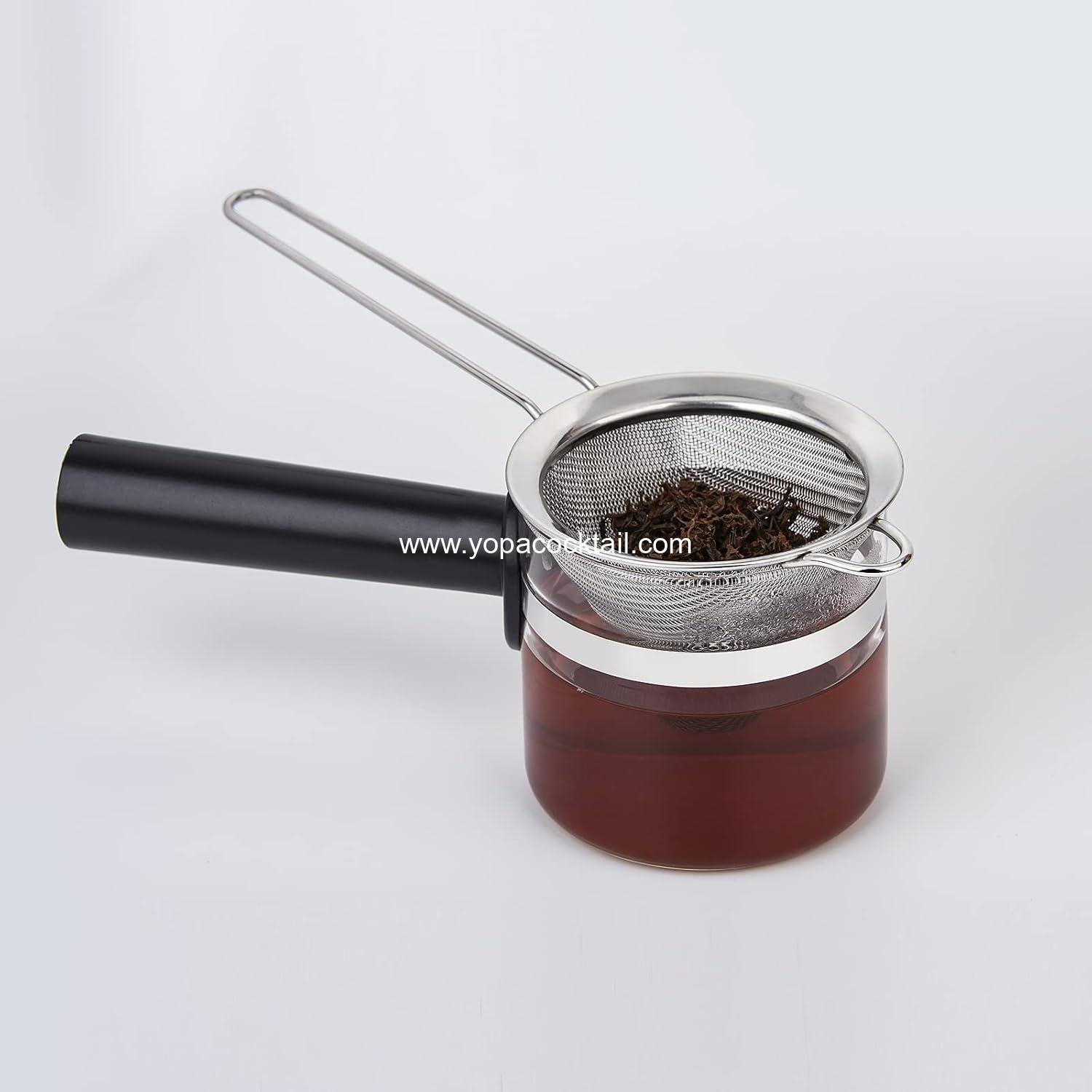 OEM 2-Pack 3.5in Small 18/8 Stainless Steel Fine Mesh Strainer — Long Handle for Cocktails, Tea & Coffee Rustproof supplier