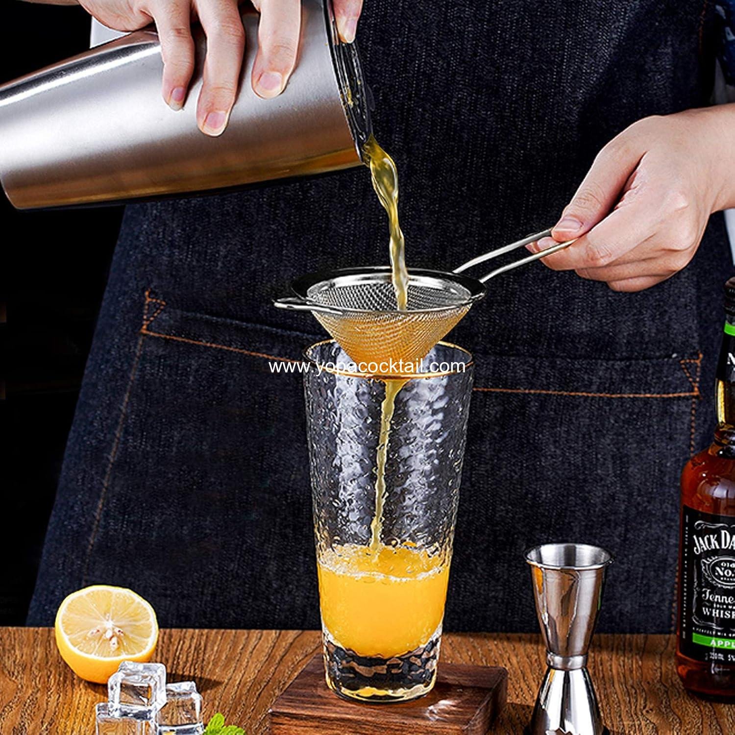 OEM 2-Pack 3.5in Small 18/8 Stainless Steel Fine Mesh Strainer — Long Handle for Cocktails, Tea & Coffee Rustproof supplier