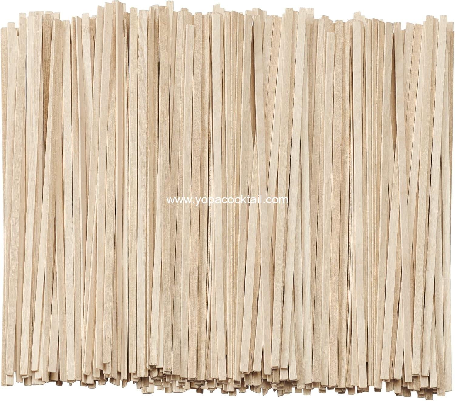 Wholesale 1000-Count 5.5-Inch Wooden Coffee Stirrers — Biodegradable Eco-Friendly Stir Sticks for Coffee & Cocktails manufacturer
