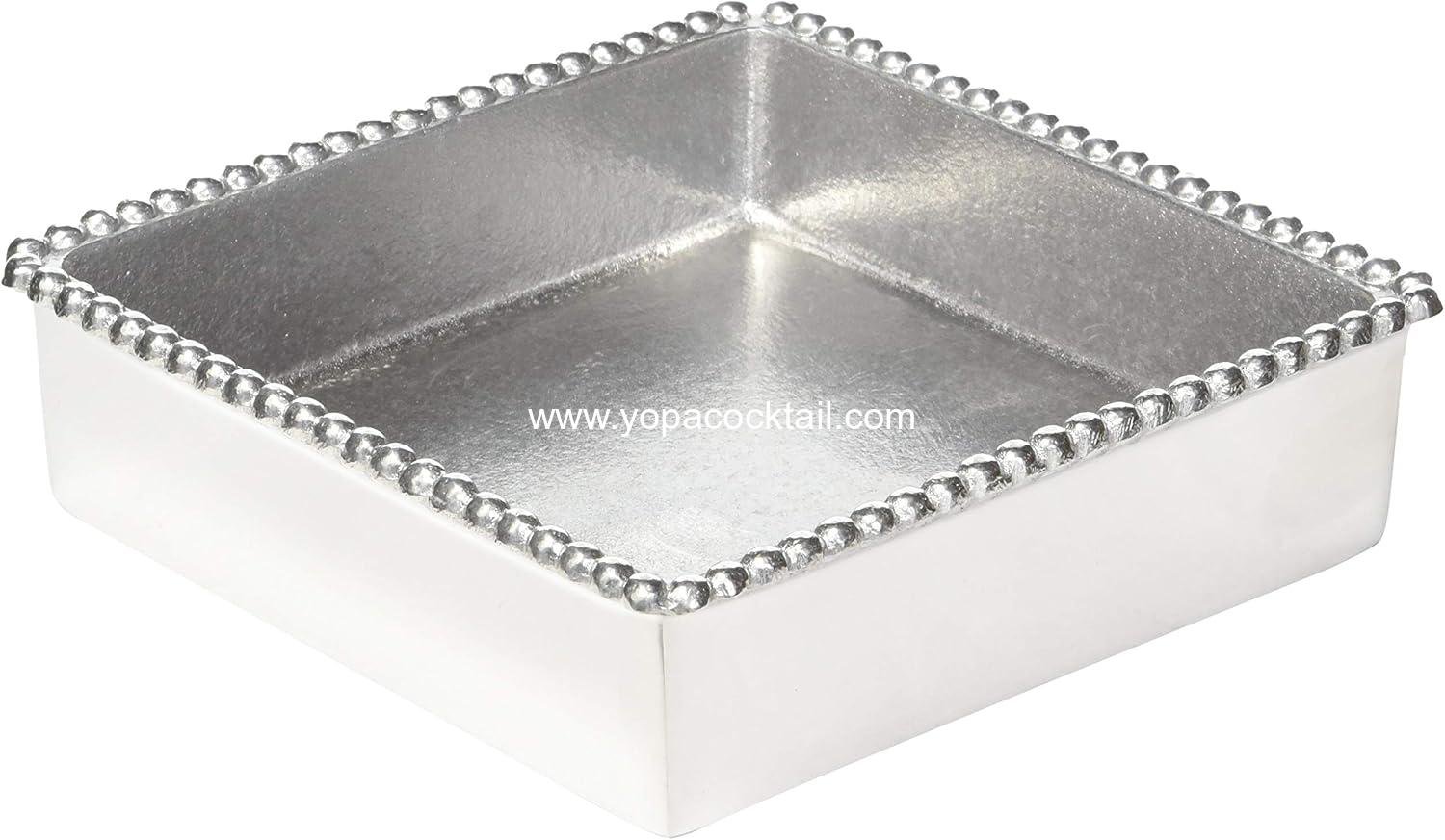 Mariposa Beaded Napkin Box