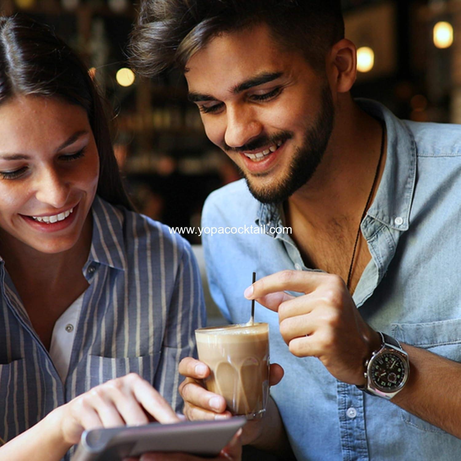 wholesale Coffee Stirrer Sticks Disposable Plastic Drink Stirrers 5-Inch 1000 Count Black Pack of 1 Use as Coffee Straws or Cocktail Mixers supplier