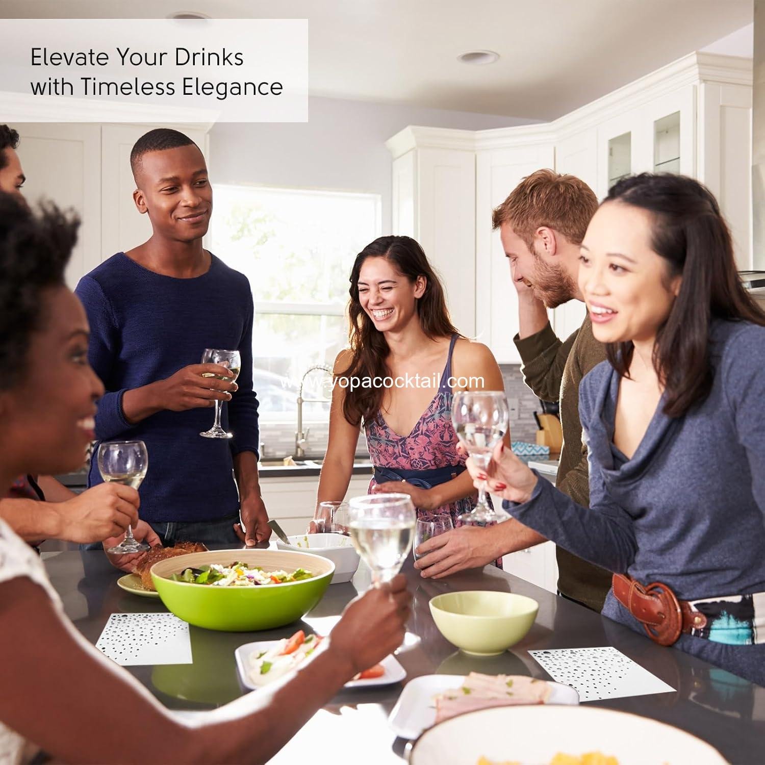 Wholesale 5x5 in White Silver Star Cocktail Napkins 100 Pack 3-Ply manufacturer