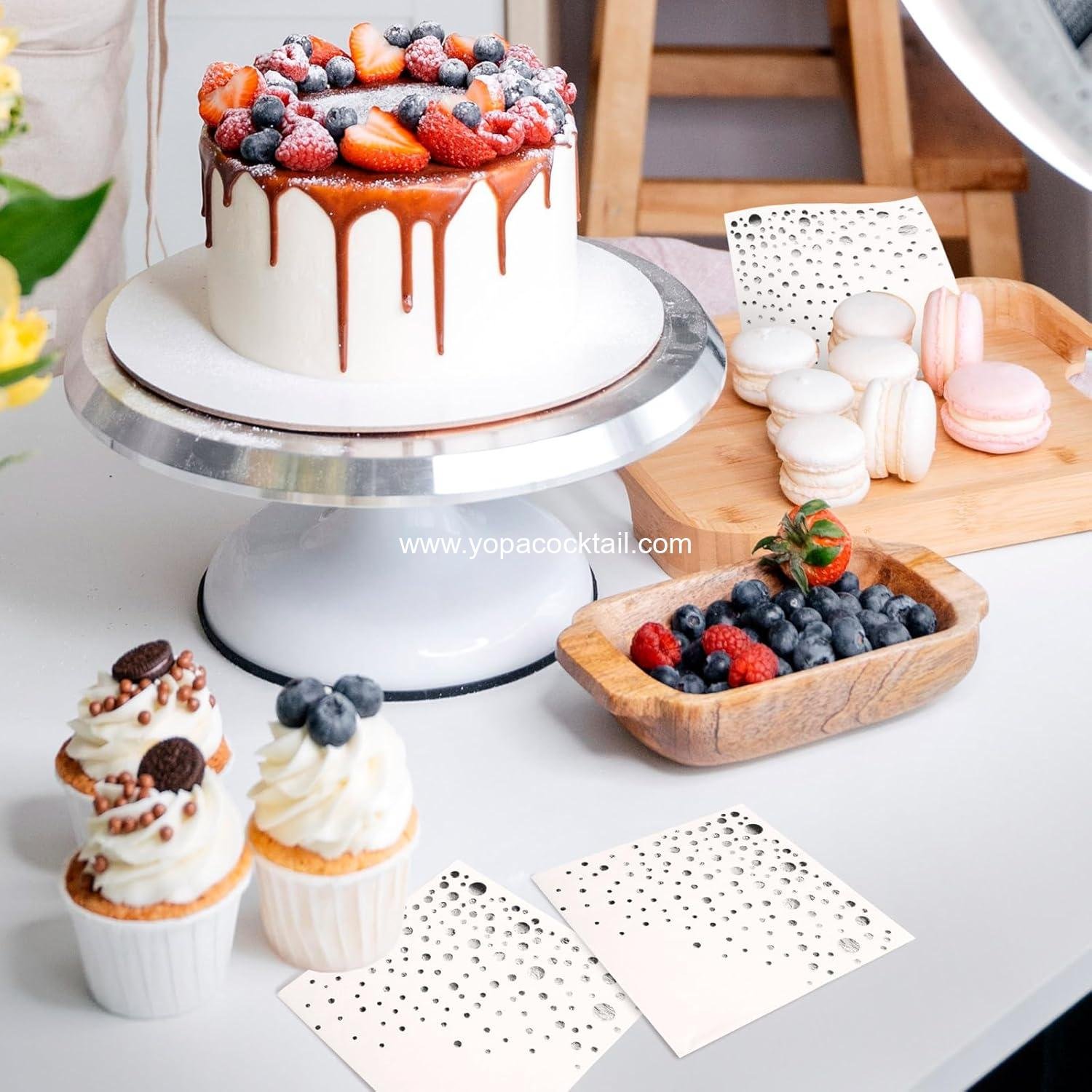 Wholesale 5x5 in White Silver Star Cocktail Napkins 100 Pack 3-Ply manufacturer