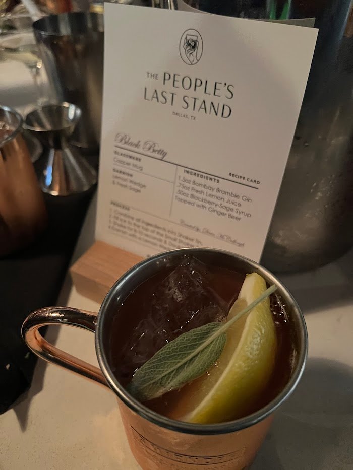 The People's Last Stand Dallas Cocktail Bar Review: Bold Classics & Inventive Sips The People's Last Stand Dallas Cocktail Bar Review: Bold Classics & Inventive Sips