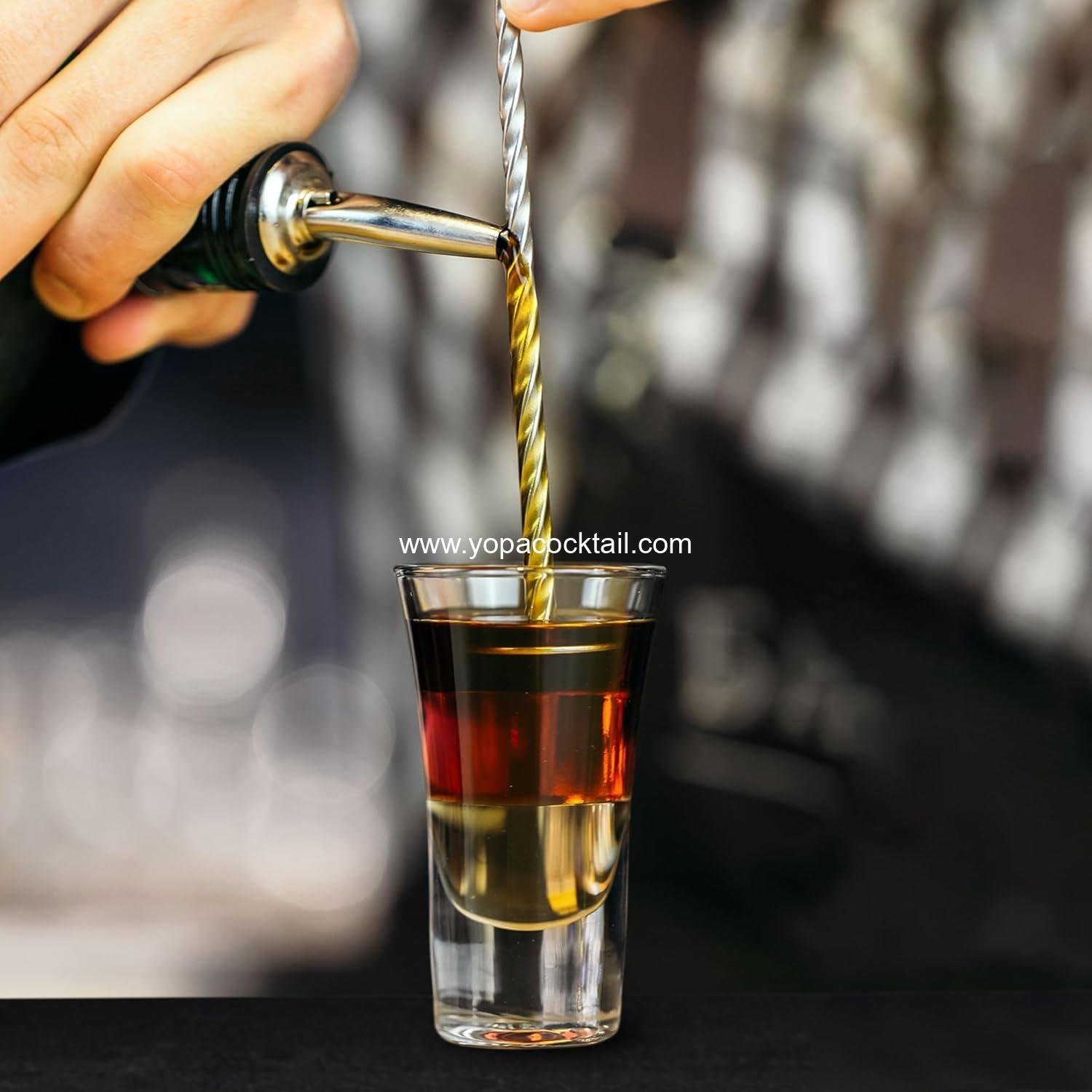 Wholesale 12-Inch Stainless Steel Cocktail Bar Spoon Spiral Handle for Layered Drinks Shakers Tall Cups & Pitchers manufacturer