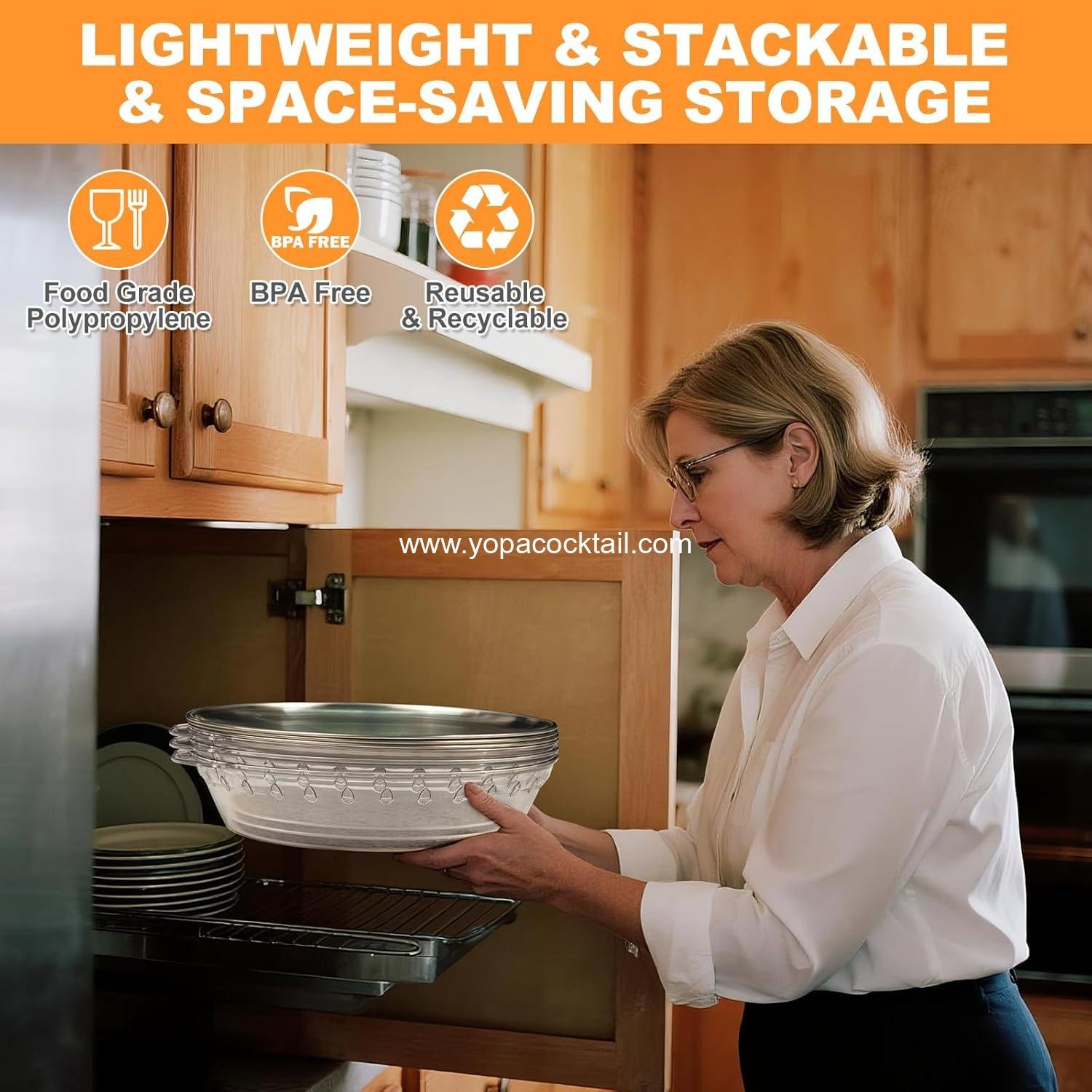 Wholesale 3-Pack 11.8in Chilled Serving Trays with Ice Compartment and 10 Forks Cold Platter for Fruit Veggies Seafood Shrimp Cocktail Appetizers Buffet Picnic Outdoor Party supplier Wholesale 3-Pack 11.8in Chilled Serving Trays with Ice Compartment and 10 Forks Cold Platter for Fruit Veggies Seafood Shrimp Cocktail Appetizers Buffet Picnic Outdoor Party supplier