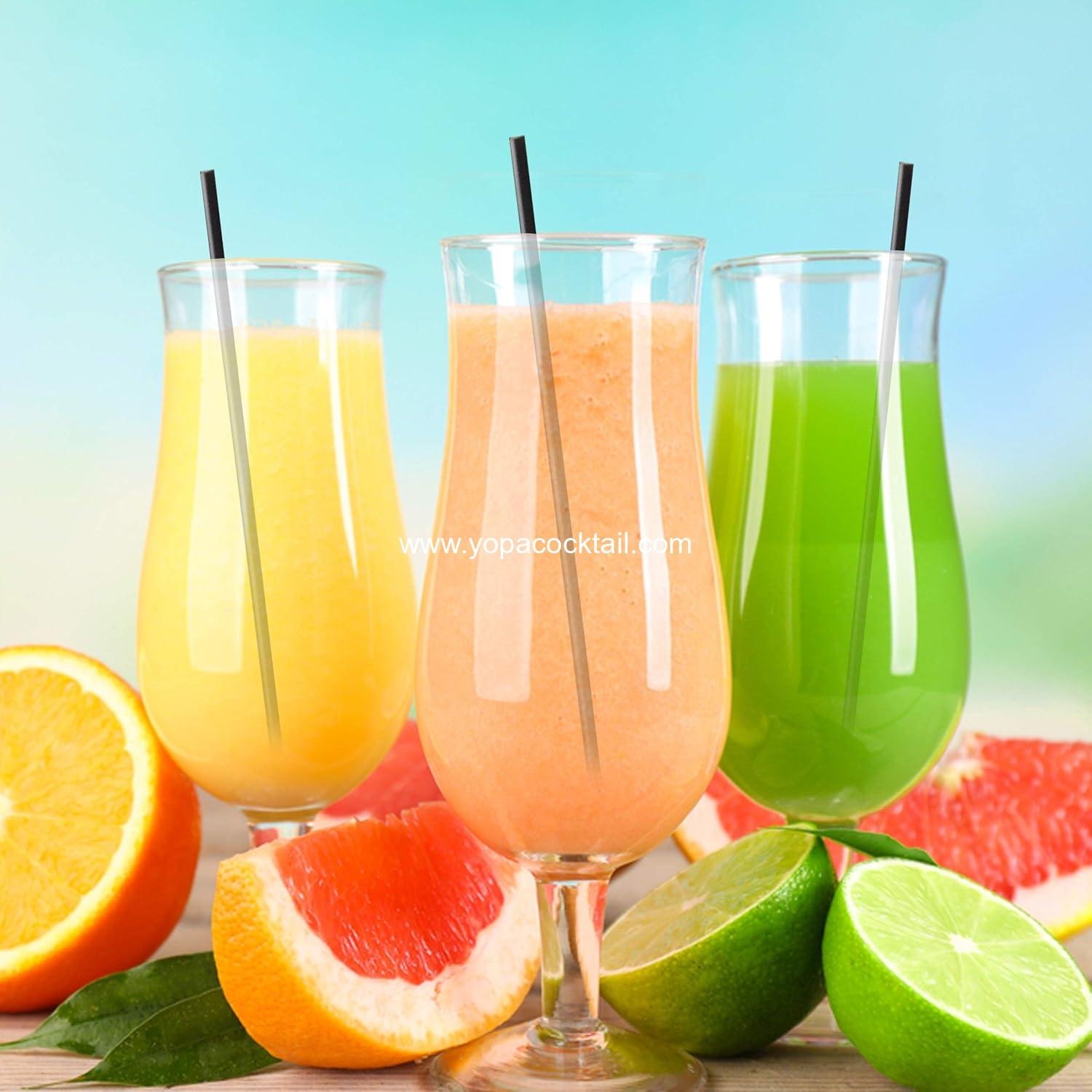 Wholesale Plastic Stir Straws for Coffee & Cocktails — 7 1/2 Inches · 1000/Box · Black manufacturer