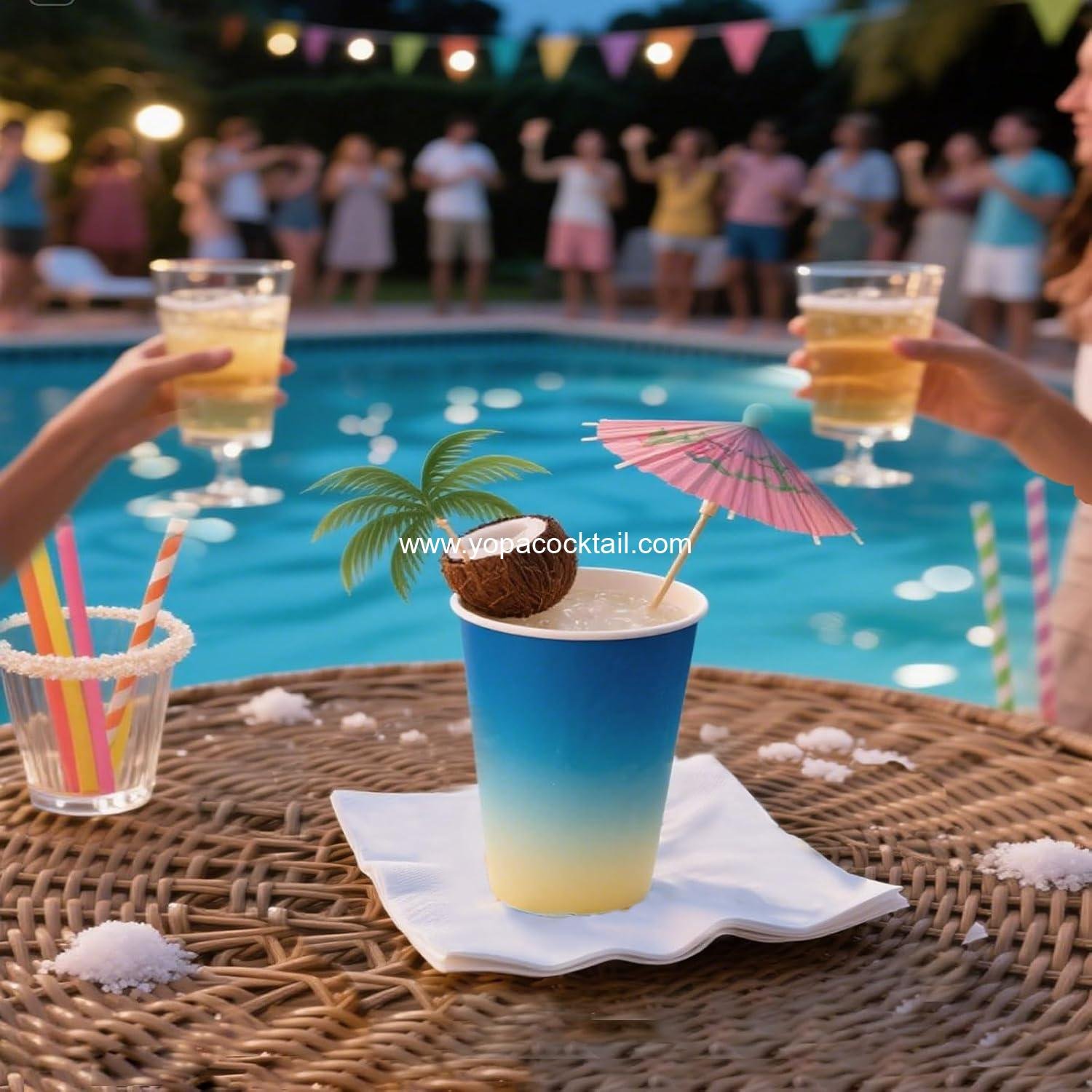 Wholesale Cocktail Napkins 600-Pack — 4.9 x 4.9 in 2-Ply Disposable Paper Napkins for Weddings Parties Everyday Use Soft Thick manufacturer