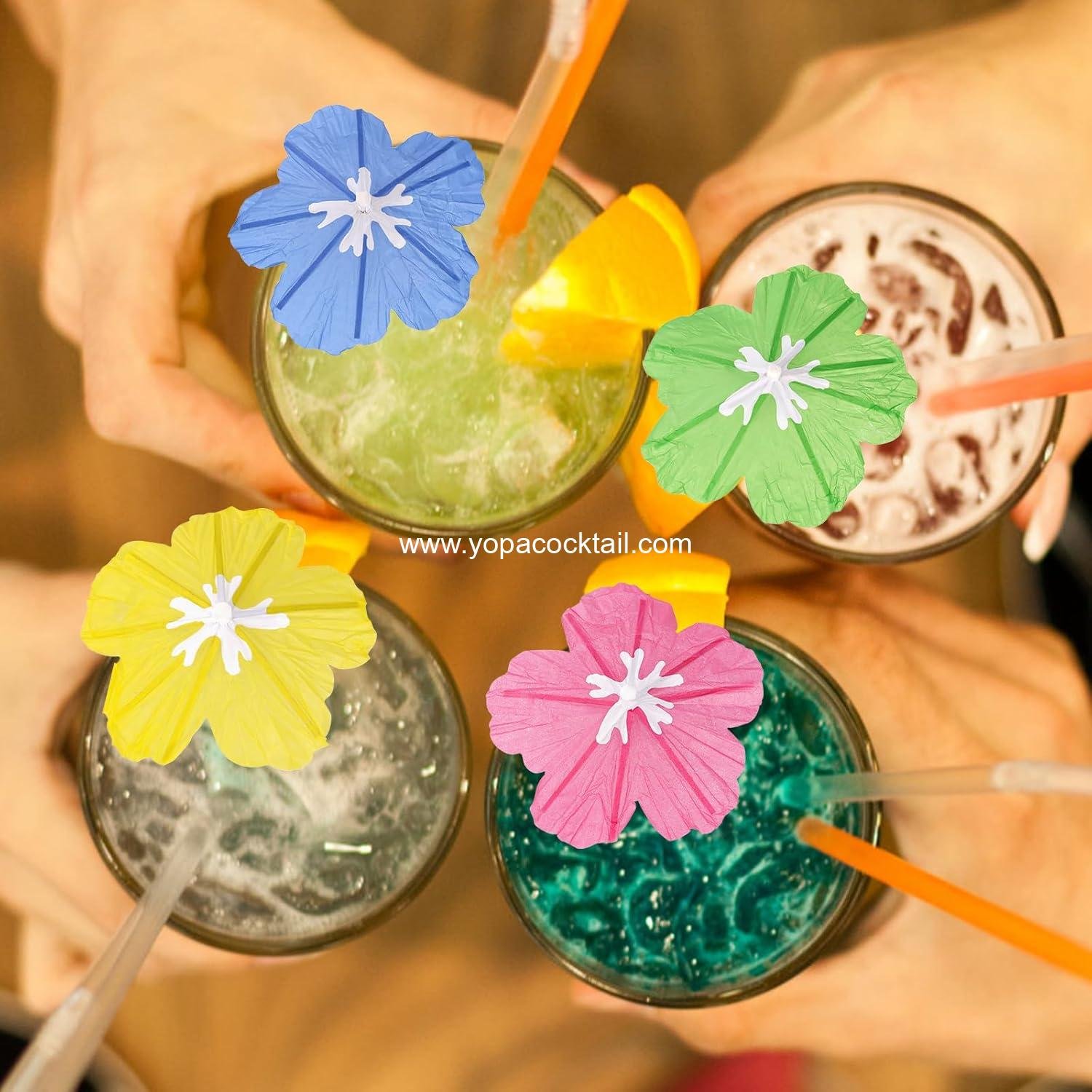 Wholesale 100 PCS Hibiscus Drink Umbrellas Cocktail Picks - Mini Paper Umbrellas for Tropical Tiki Bars, Hawaiian Beach Pool Luau Party Decorations - Supplier Wholesale 100 PCS Hibiscus Drink Umbrellas Cocktail Picks - Mini Paper Umbrellas for Tropical Tiki Bars, Hawaiian Beach Pool Luau Party Decorations - Supplier