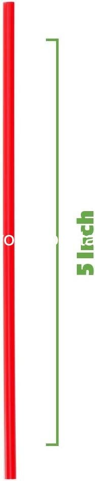 Wholesale 1000 Count Disposable Plastic Coffee & Cocktail Stir Sticks - 5 Inch Red Supplier