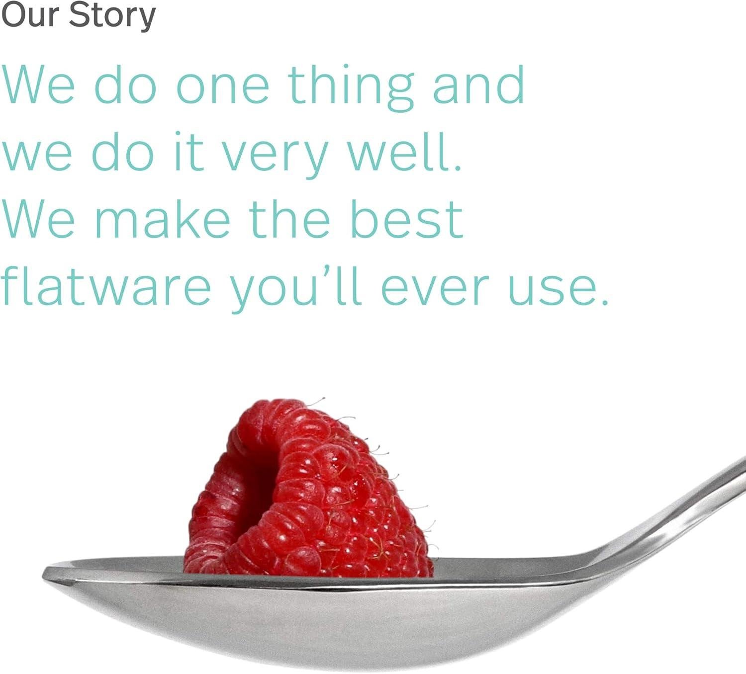 Wholesale 4-Piece Cocktail Forks Set - Silver Tear Collection - Polished Stainless Steel - 6 Inch - Ideal for Appetizers, Desserts, Seafood, and Fruit - Dishwasher Safe - Supplier