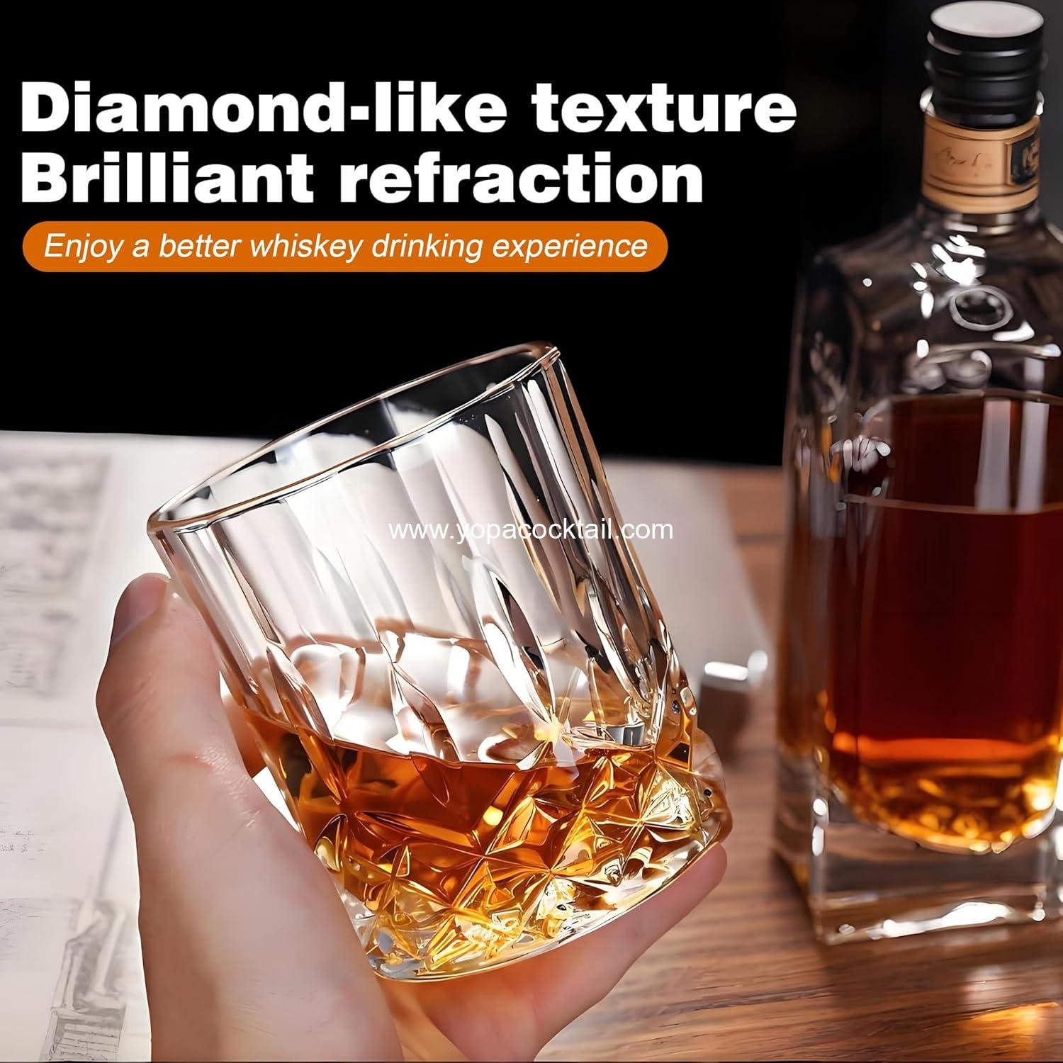 Wholesale Whiskey Glasses Set of 8, 11 oz Crystal Old Fashioned Glasses, Buy 6 Get 2 Free, Ideal for Bourbon, Scotch, Vodka, Gift for Men, Women, Dad, Father, Supplier