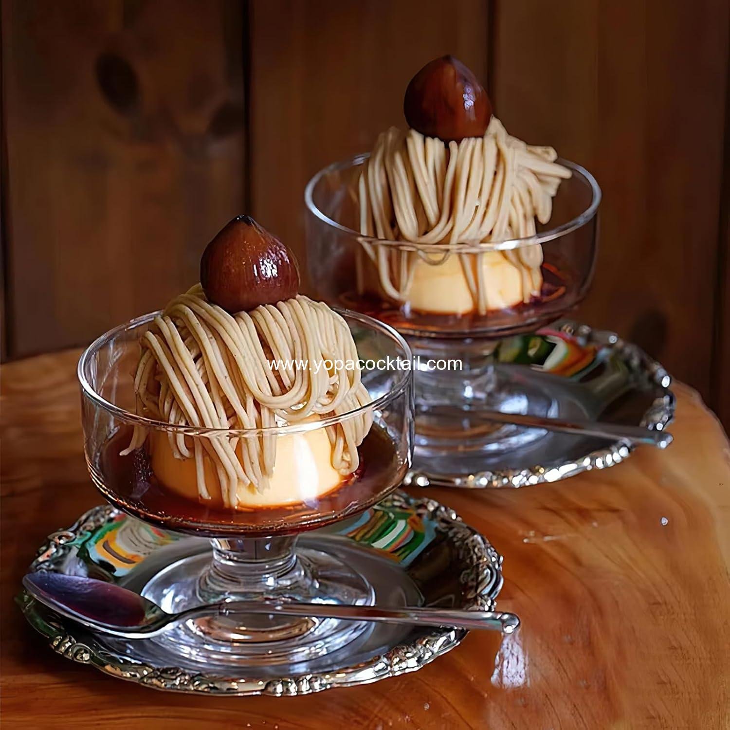 Wholesale 6 Pack Crystal Glass Dessert Bowls, 6.5 oz for Ice Cream, Fruit, Pudding, Snack, Cereal, Nuts - Premium Mini Trifle Dishes Supplier Wholesale 6 Pack Crystal Glass Dessert Bowls, 6.5 oz for Ice Cream, Fruit, Pudding, Snack, Cereal, Nuts - Premium Mini Trifle Dishes Supplier