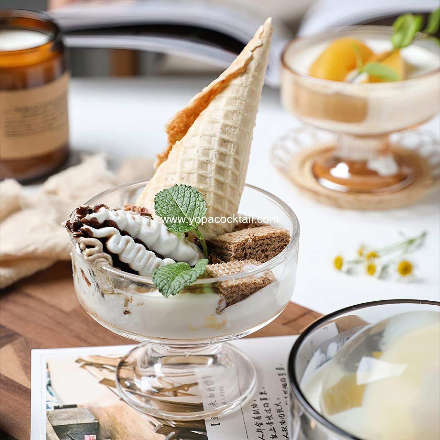 Wholesale 6 Pack Crystal Glass Dessert Bowls, 6.5 oz for Ice Cream, Fruit, Pudding, Snack, Cereal, Nuts - Premium Mini Trifle Dishes Supplier Wholesale 6 Pack Crystal Glass Dessert Bowls, 6.5 oz for Ice Cream, Fruit, Pudding, Snack, Cereal, Nuts - Premium Mini Trifle Dishes Supplier