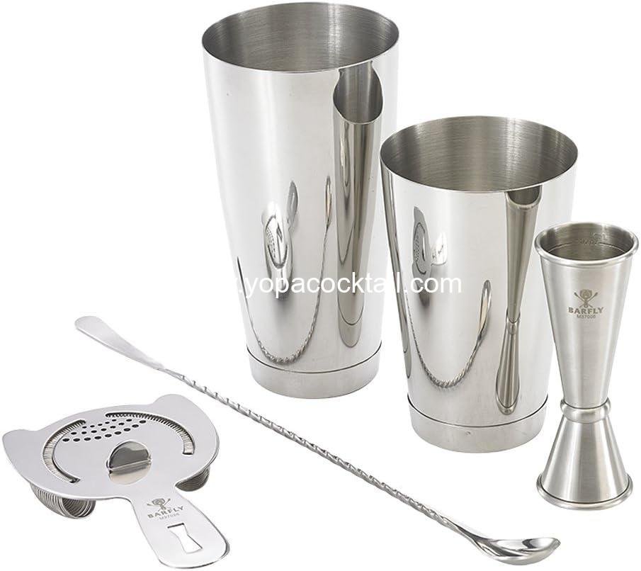 Wholesale 5-Piece Stainless Steel Cocktail Set Wholesale 5-Piece Stainless Steel Cocktail Set