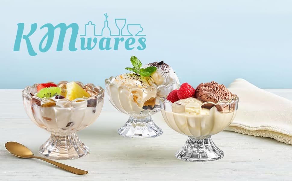 Wholesale 6PCs 5oz Small Footed Tulip Glass Dessert Bowls - Ideal for Sundaes, Ice Cream, Fruit, Salad, Snacks, Cocktails, Condiments, and Trifle for Holiday Parties (Clear) Supplier Wholesale 6PCs 5oz Small Footed Tulip Glass Dessert Bowls - Ideal for Sundaes, Ice Cream, Fruit, Salad, Snacks, Cocktails, Condiments, and Trifle for Holiday Parties (Clear) Supplier