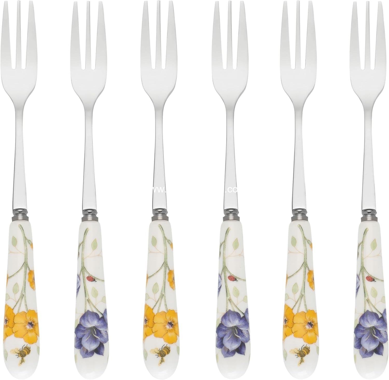Wholesale Butterfly Meadow Cocktail Fork Set of 6 Factory