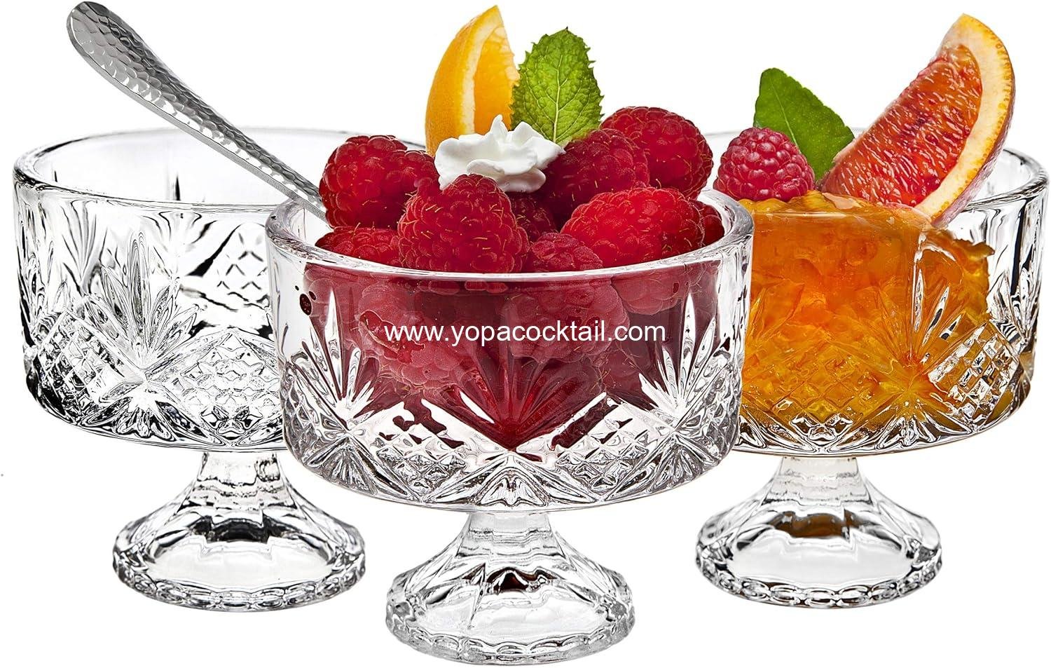 Wholesale Clear 16-Piece Dublin Trifle Glass Set - Supplier