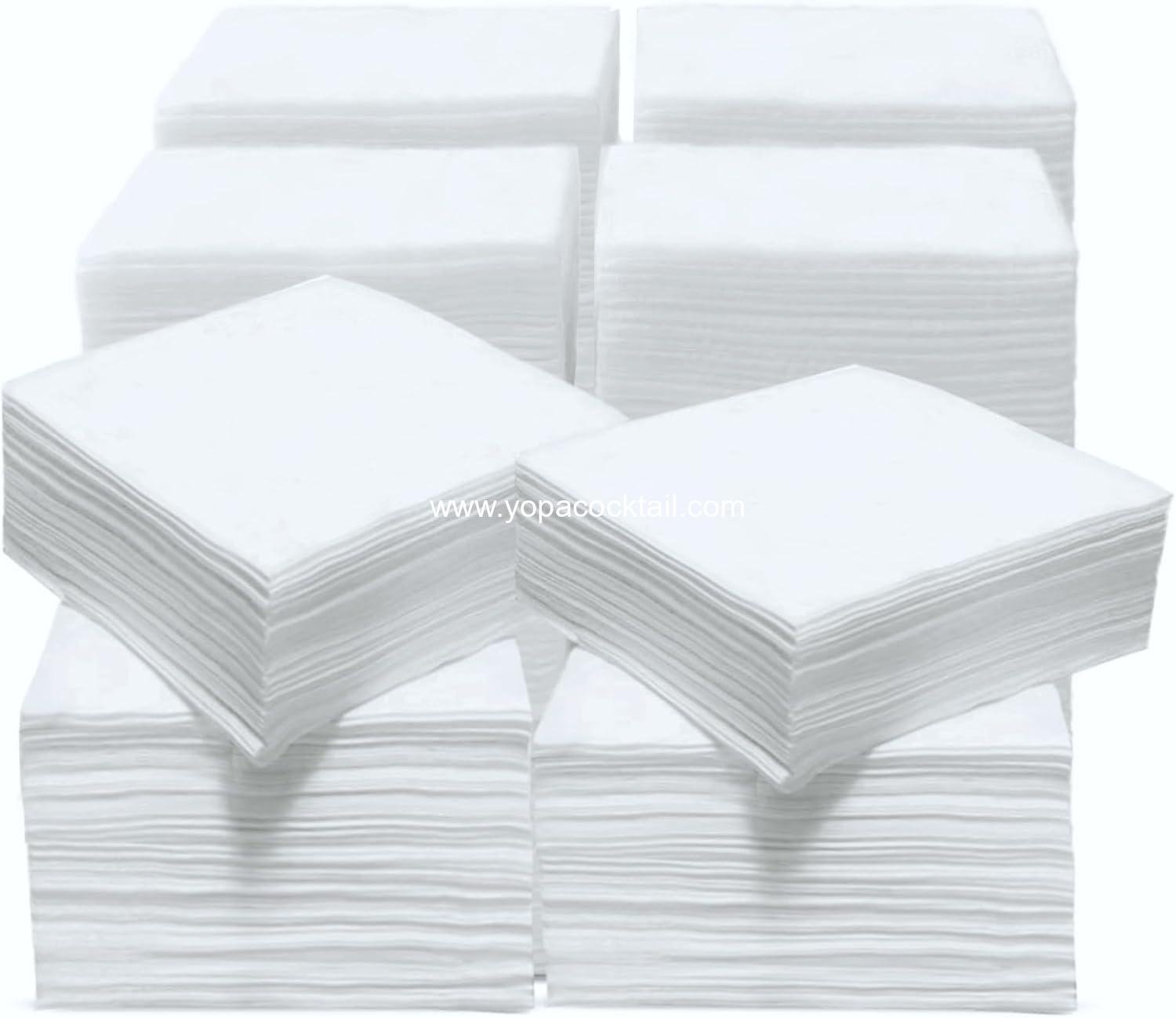 Wholesale Cocktail Napkins 600-Pack — 4.9 x 4.9 in 2-Ply Disposable Paper Napkins for Weddings Parties Everyday Use Soft Thick manufacturer