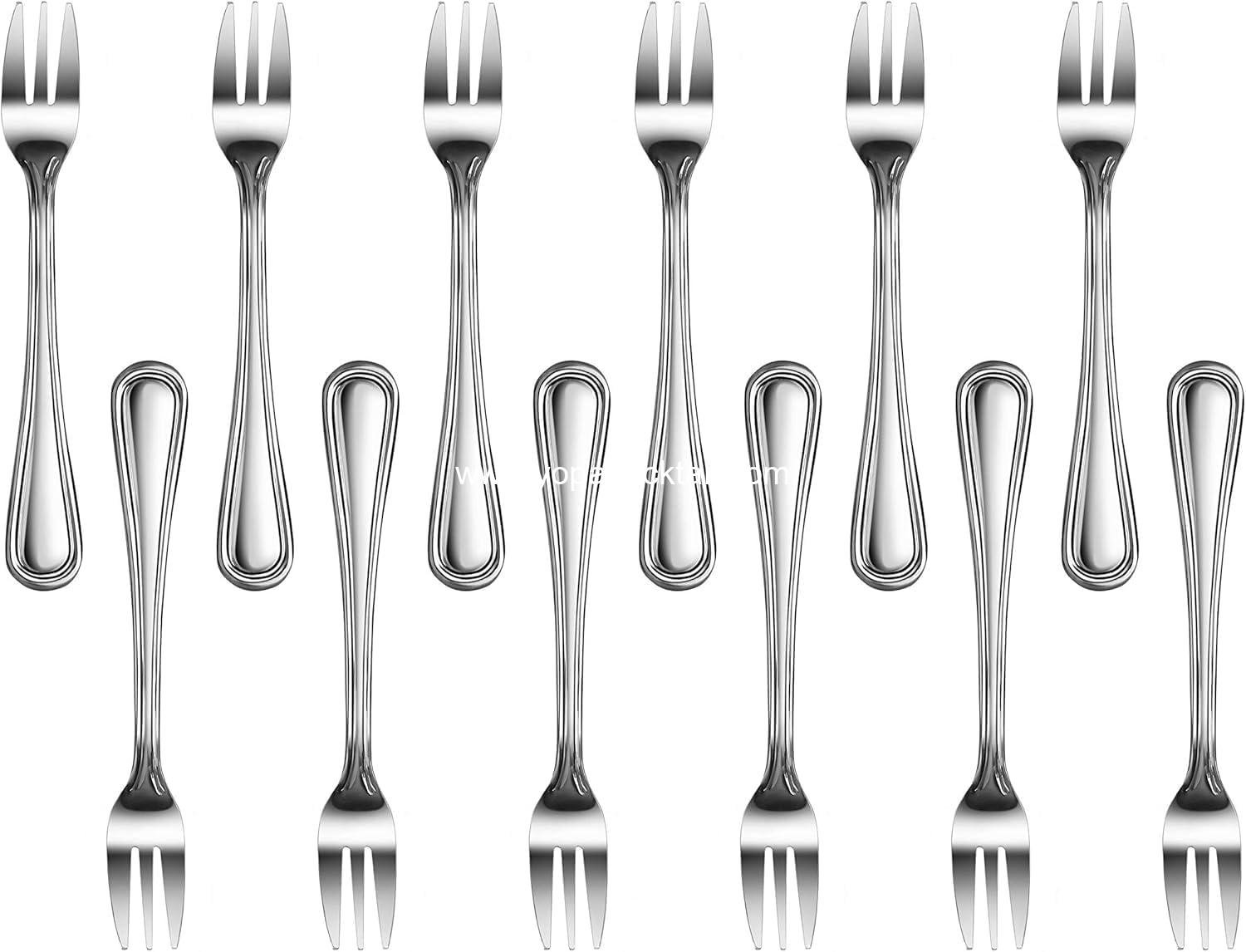 Wholesale Oyster Fork Set, 18/0 Stainless Steel Slimline Pattern, 5.4-Inch, Pack of 12 Manufacturer