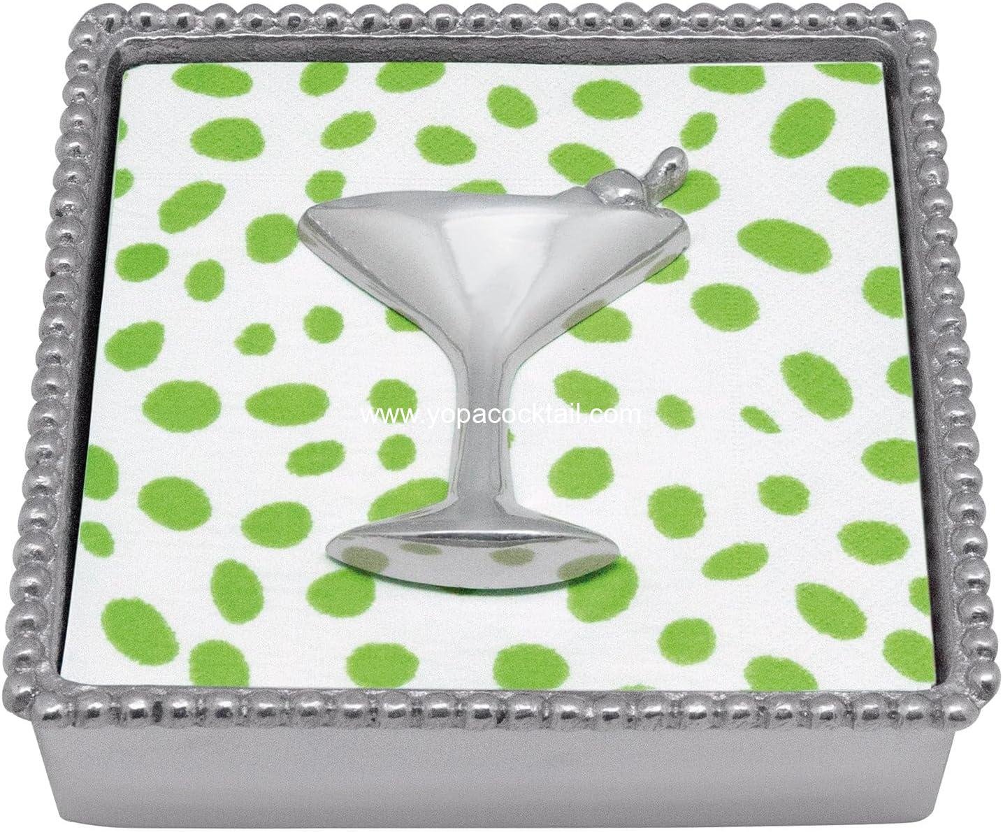 Wholesale Small Cocktail Beaded Napkin Box - Supplier Wholesale Small Cocktail Beaded Napkin Box - Supplier