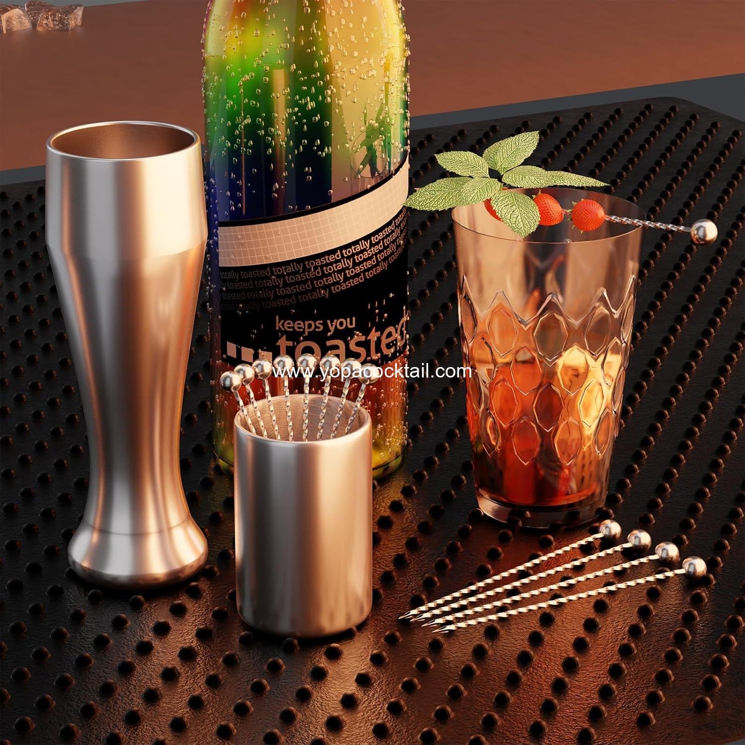 Wholesale 12-Pack Metal Cocktail Picks with Holder, 304 Stainless Steel Toothpicks for Reusable Skewers, Garnish Picks for Bloody Mary, Martini Picks for Olives and Appetizers – Thread Silvery Supplier Wholesale 12-Pack Metal Cocktail Picks with Holder, 304 Stainless Steel Toothpicks for Reusable Skewers, Garnish Picks for Bloody Mary, Martini Picks for Olives and Appetizers – Thread Silvery Supplier