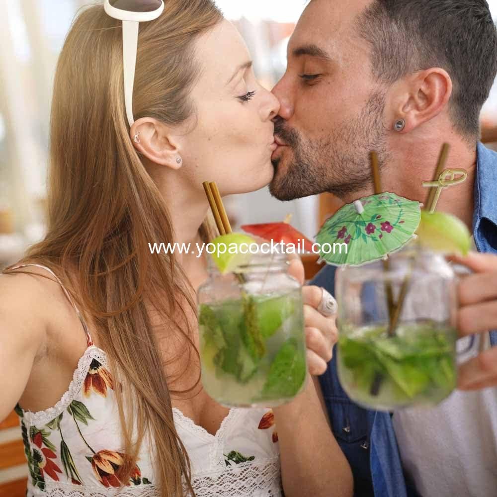 Wholesale 252 Pcs Cocktail Accessories - 144 Drink Umbrellas, 100 Bamboo Knot Picks (6