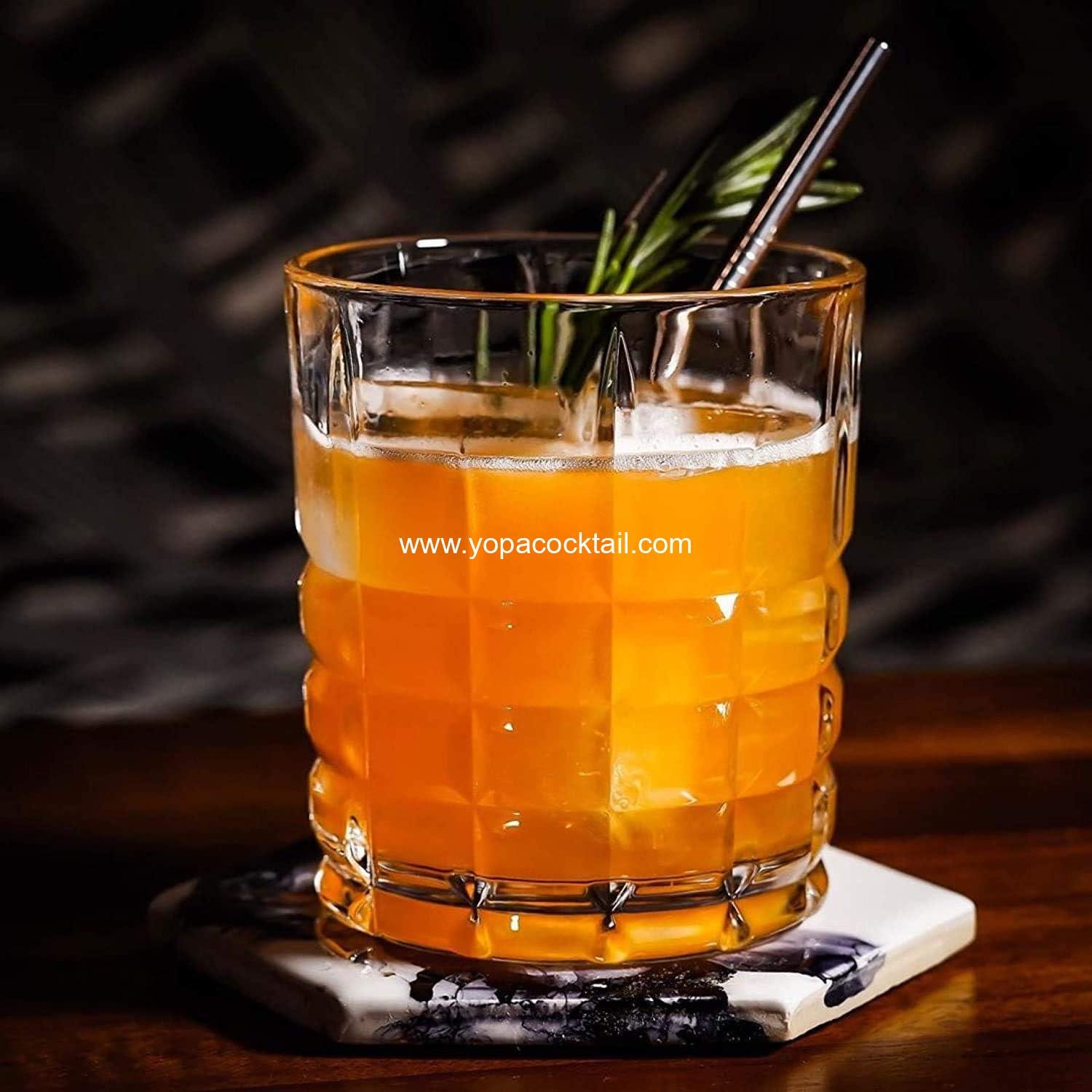 Wholesale 10 oz Old Fashioned Whiskey Glasses - Set of 6 Tumblers for Bourbon and Rum - OEM Supplier