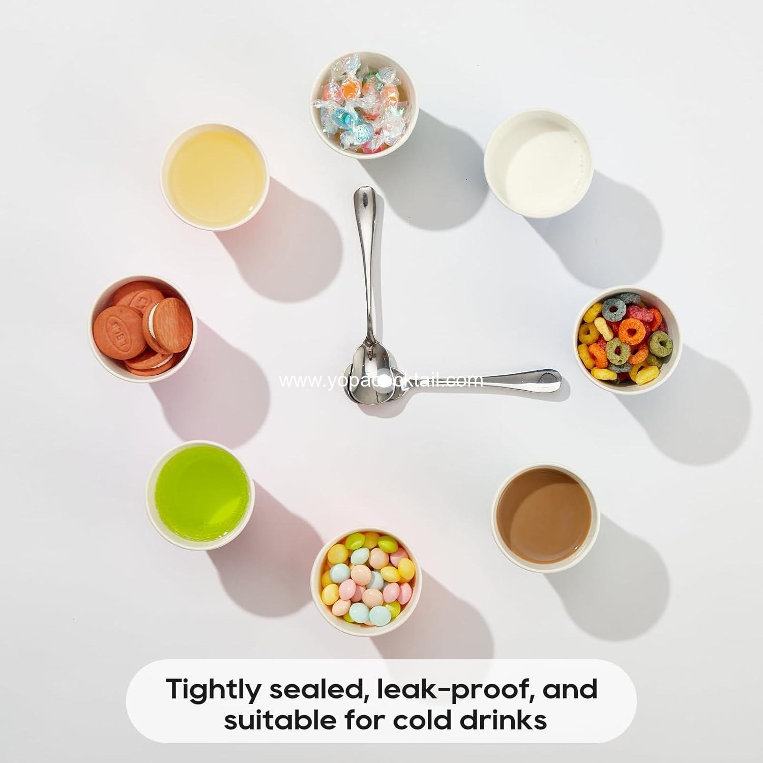 Wholesale 500 Pack 5oz Multicolor Paper Cups, Disposable Small Mouthwash Cups for Cold Beverages, Parties, Travel, and Events - Supplier
