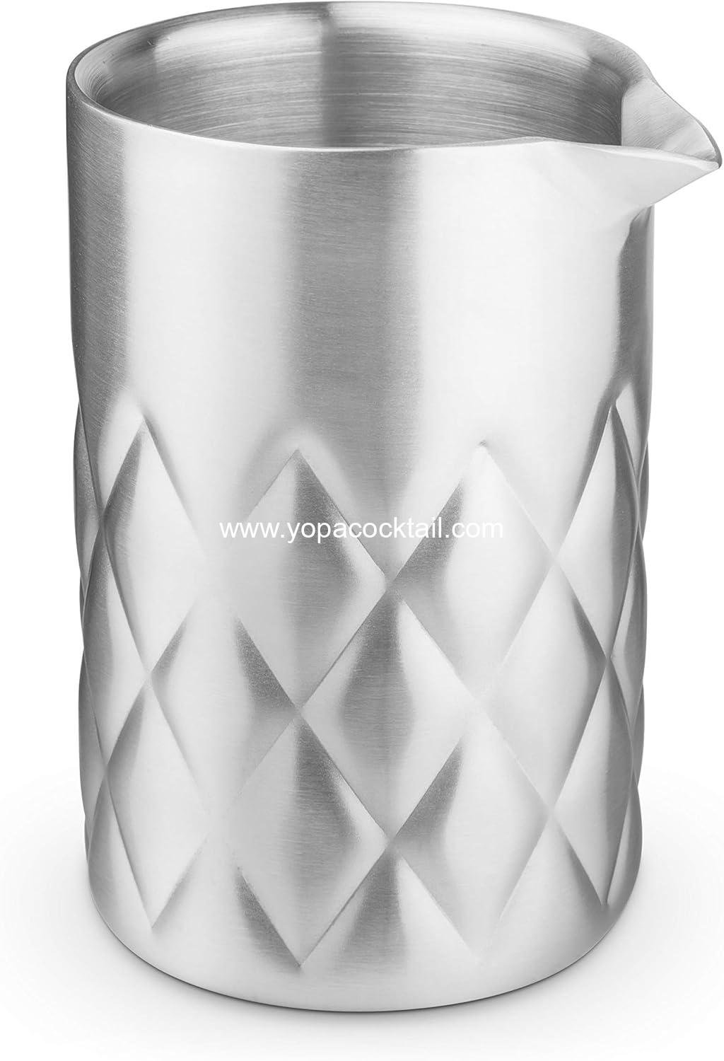 Wholesale Double-Wall Stainless Steel Yarai Cocktail Mixing Pitcher 750ml - Supplier
